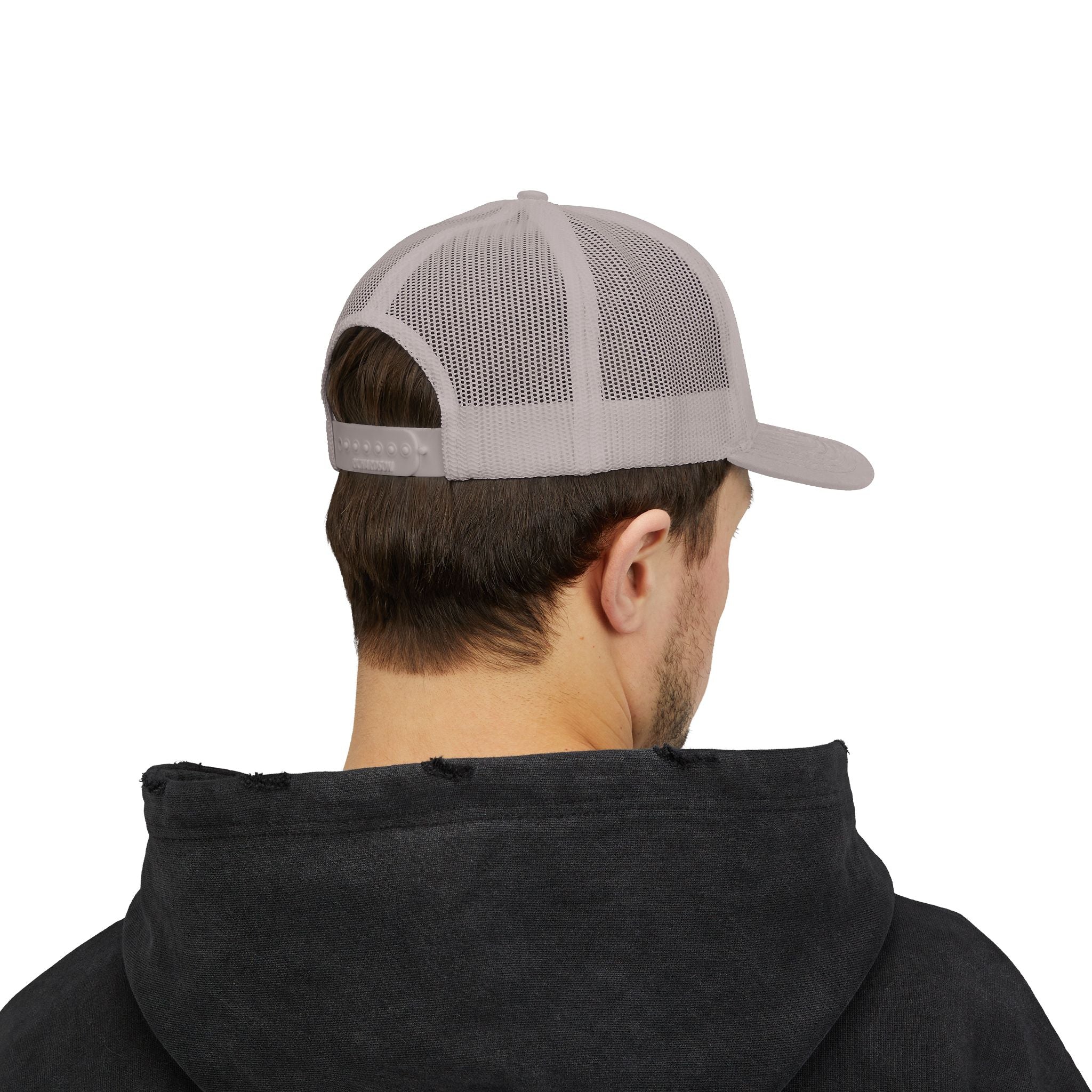 Coastal Island Trucker Cap — Vintage Duck Logo Snapback Hat