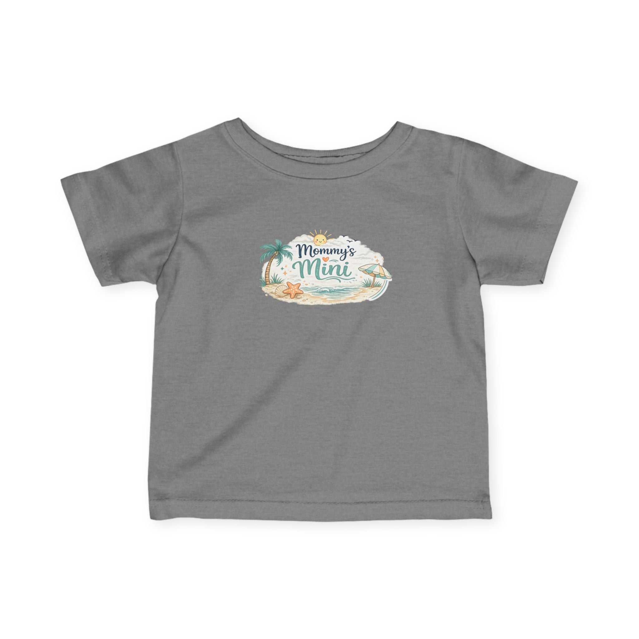 Mommy's Mini Infant Tee – Tropical Beach Baby Shirt