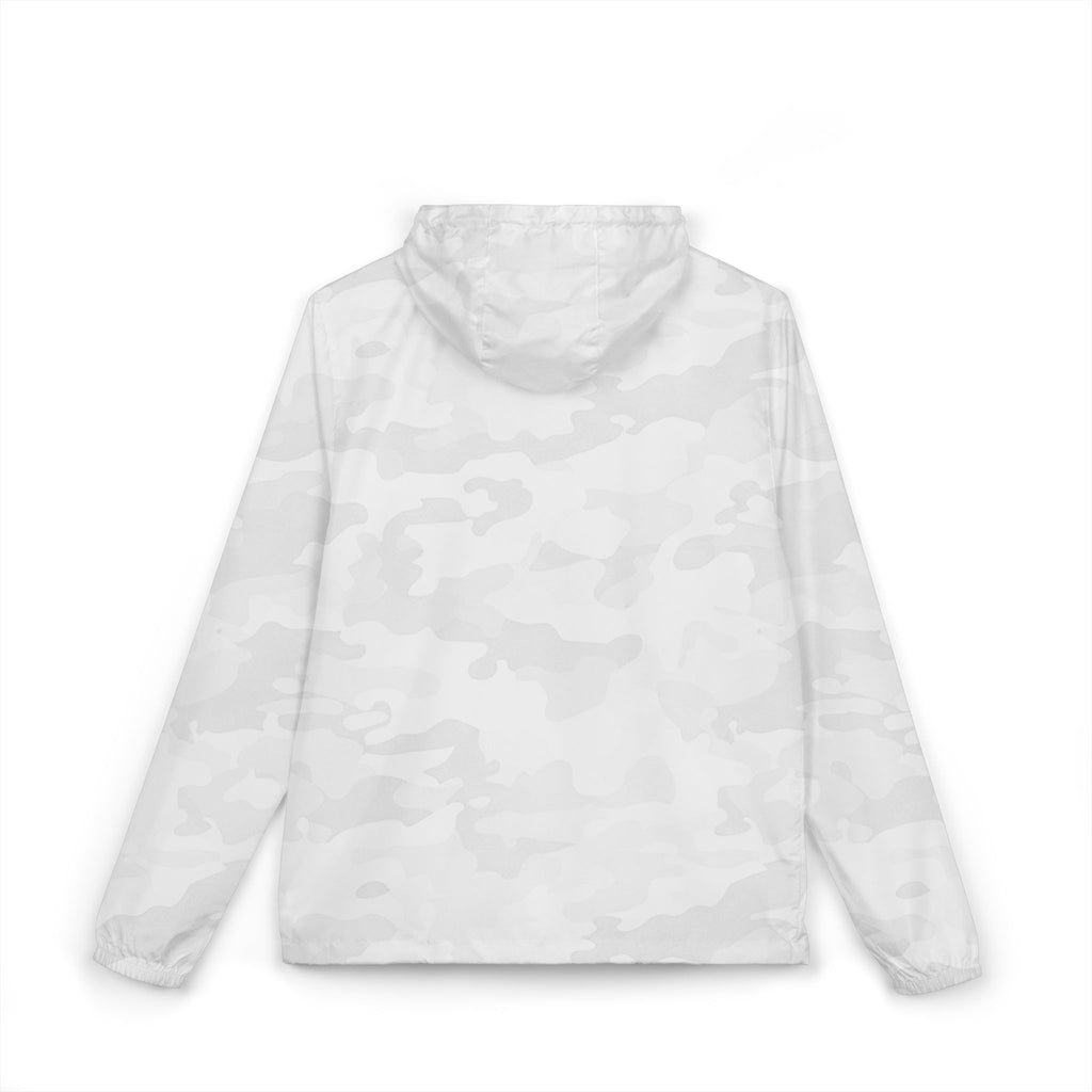 Windbreaker Jacket — "Catch the Wave" Palm Logo Lightweight Hooded Windbreaker
