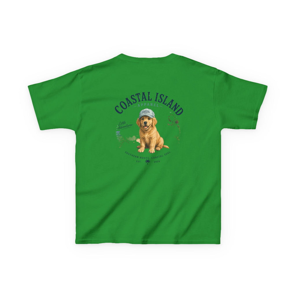 Kids T-Shirt — Coastal Island Puppies Graphic Tee
