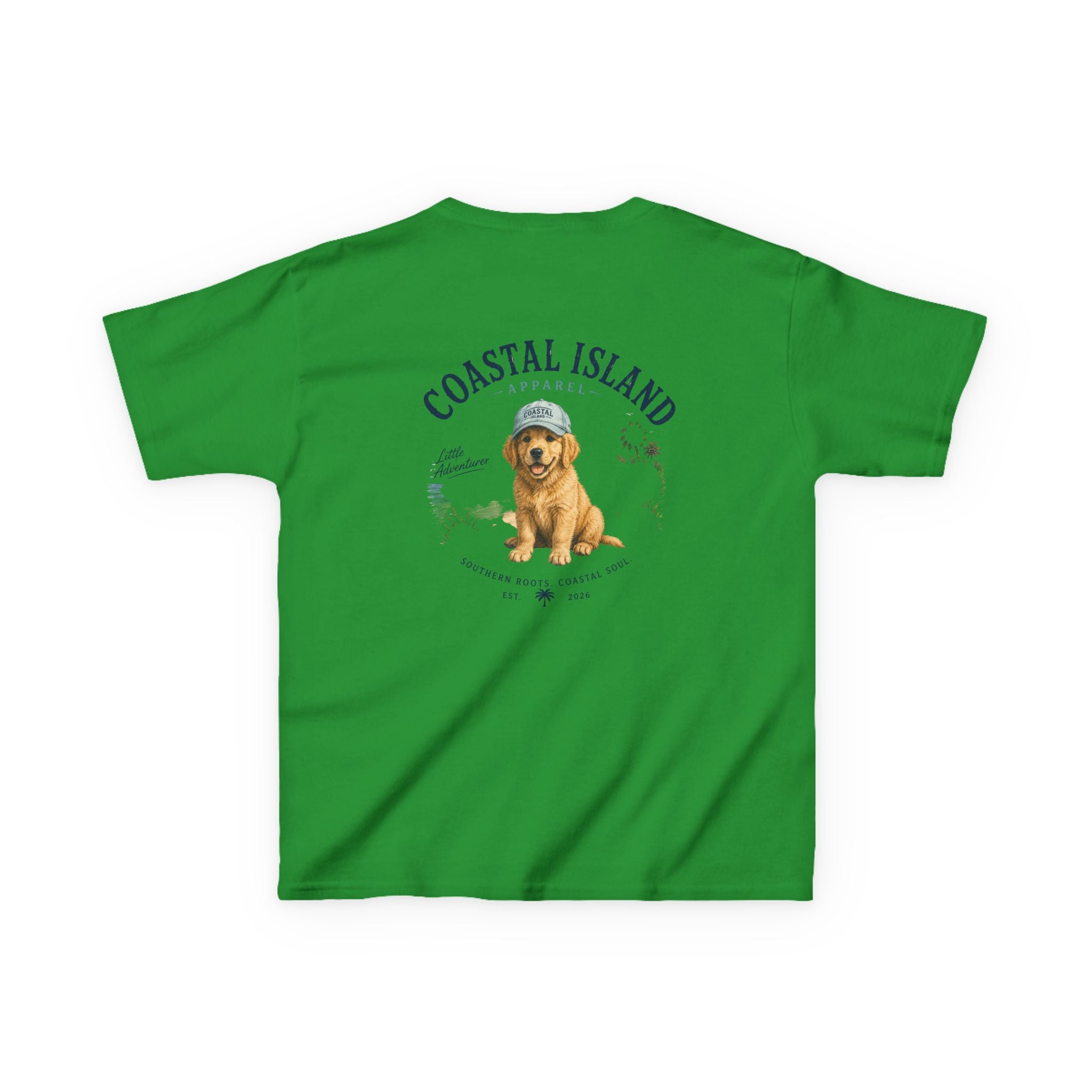Kids T-Shirt — Coastal Island Puppies Graphic Tee