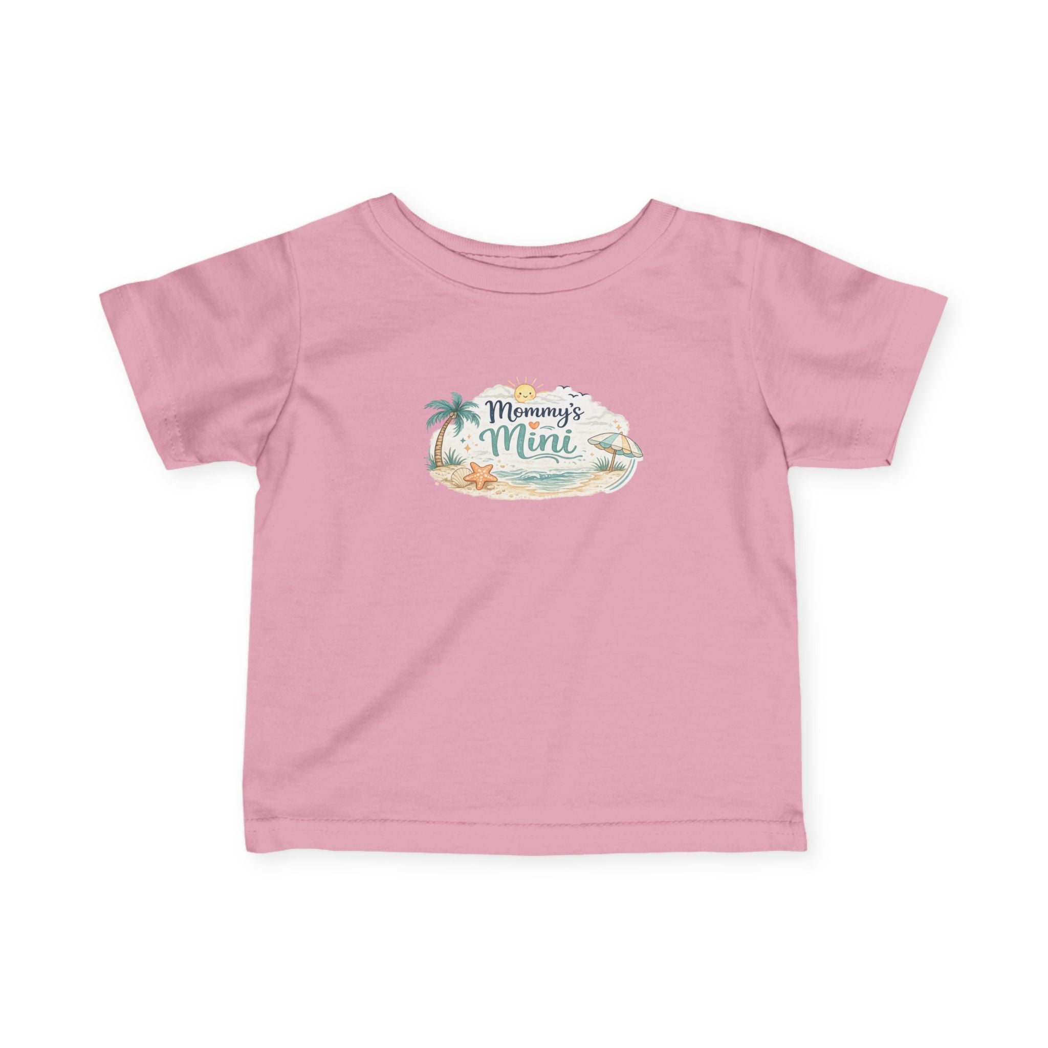 Mommy's Mini Infant Tee – Tropical Beach Baby Shirt