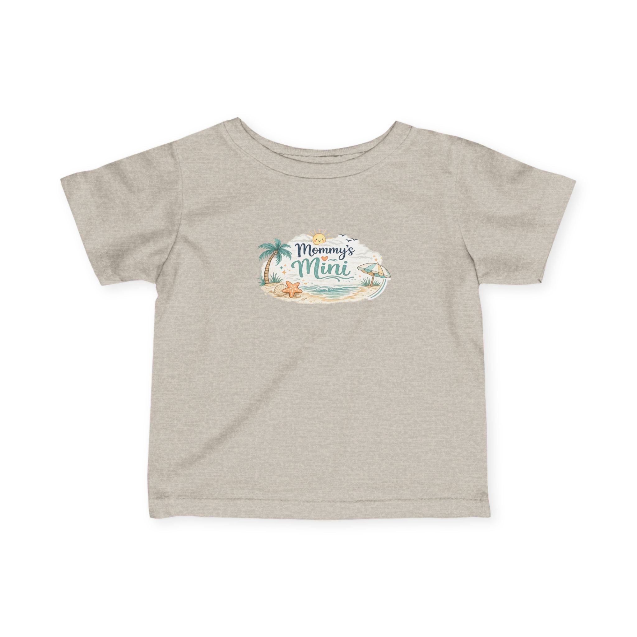 Mommy's Mini Infant Tee – Tropical Beach Baby Shirt