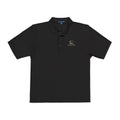 Embroidered Floral Polo Shirt — Subtle Chest Bloom Logo