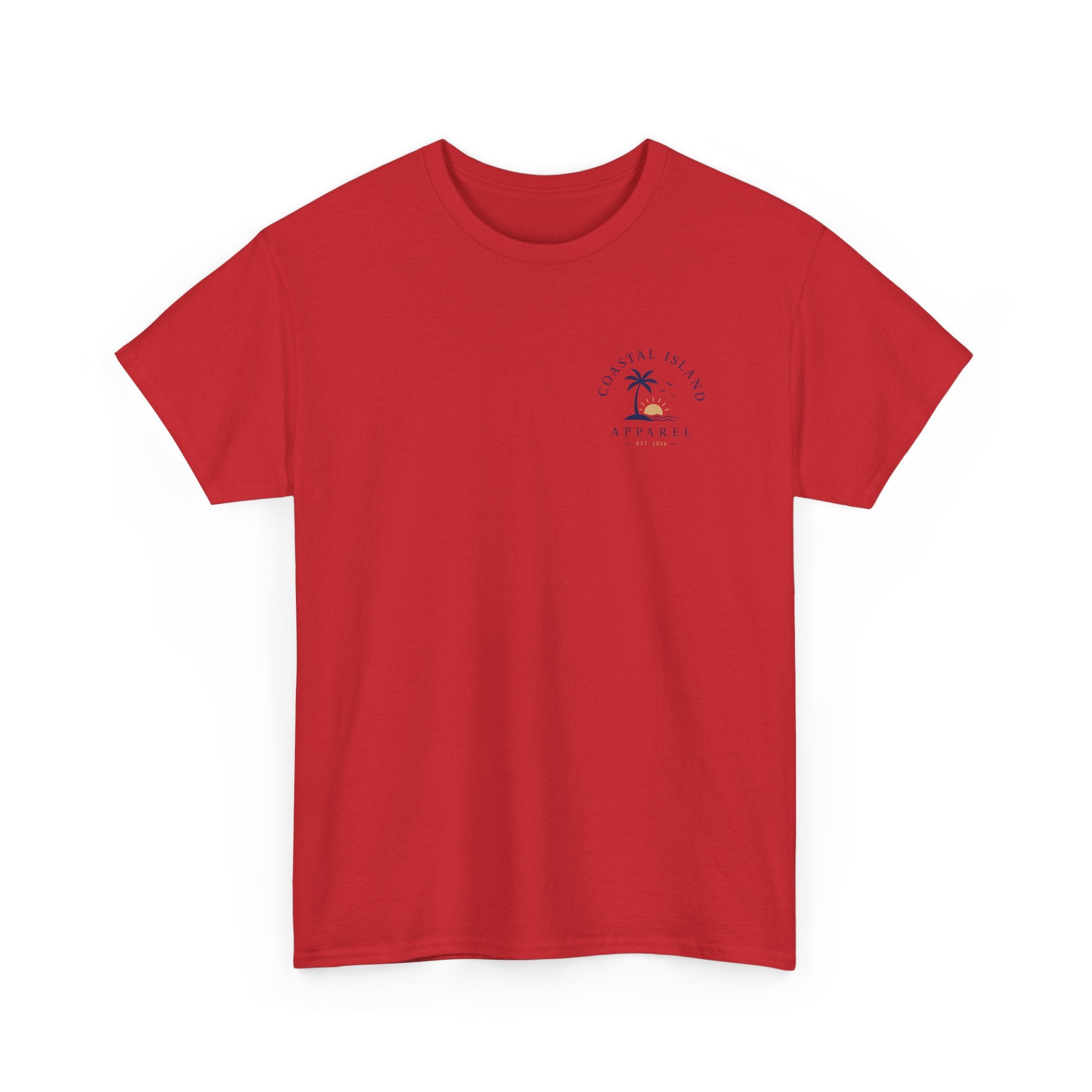 Unisex Heavy Cotton Tee- Guy Fishing