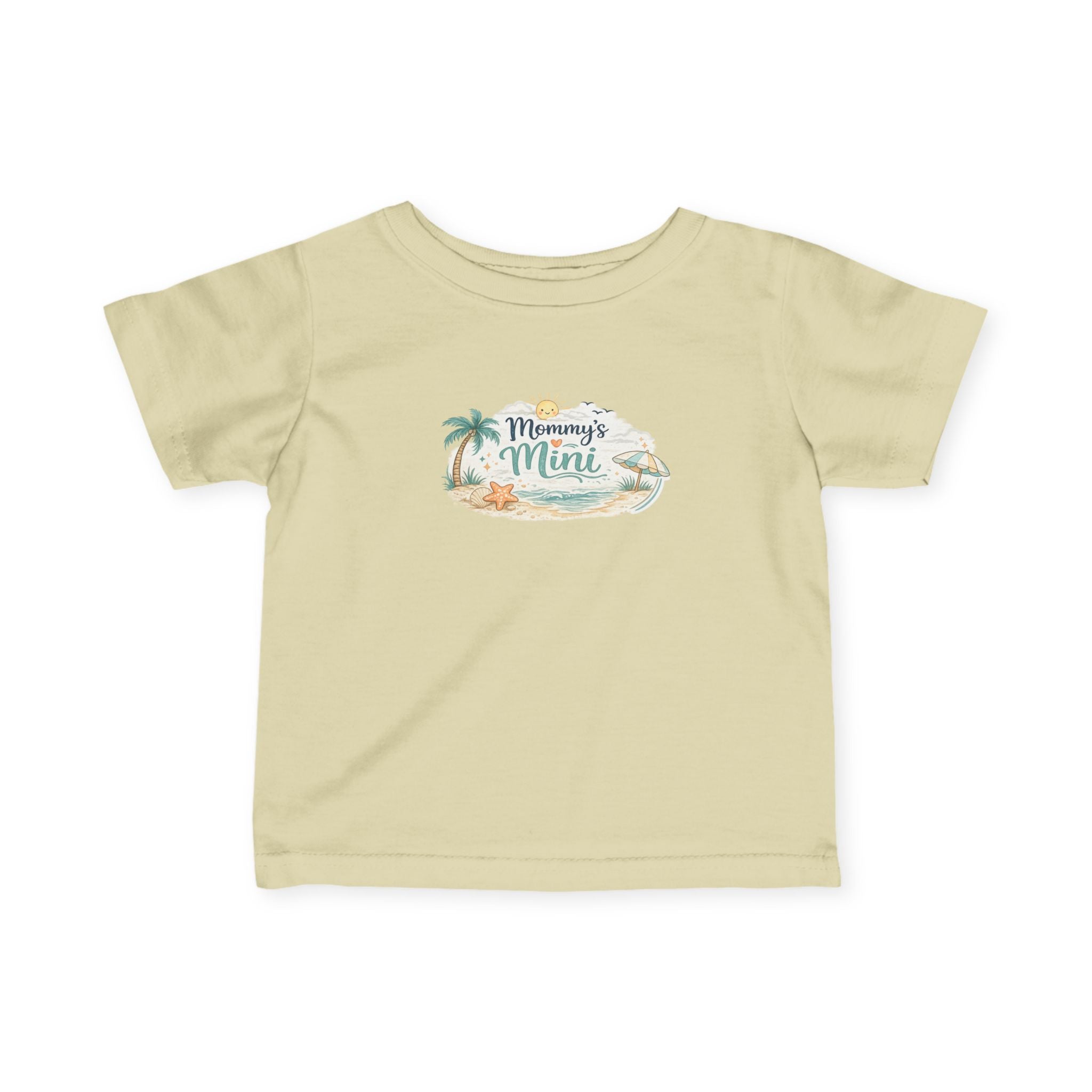Mommy's Mini Infant Tee – Tropical Beach Baby Shirt