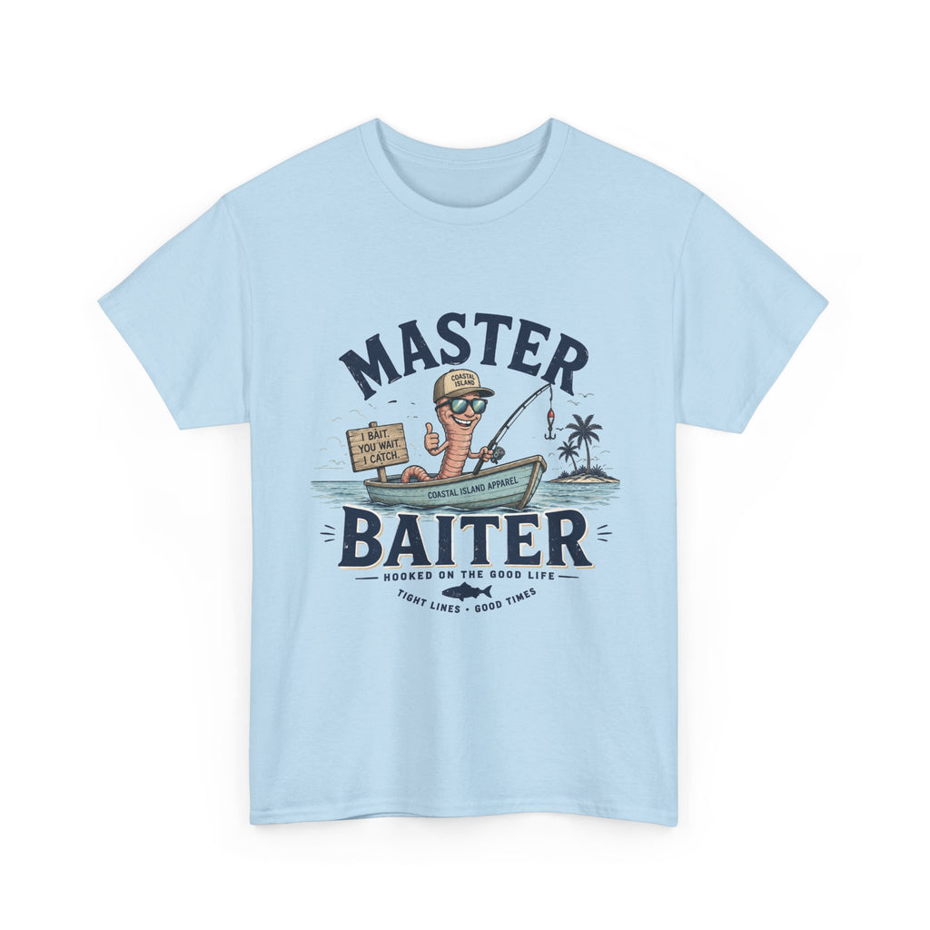 Master Baiter Fishing T-Shirt – Funny Fisherman Graphic Tee