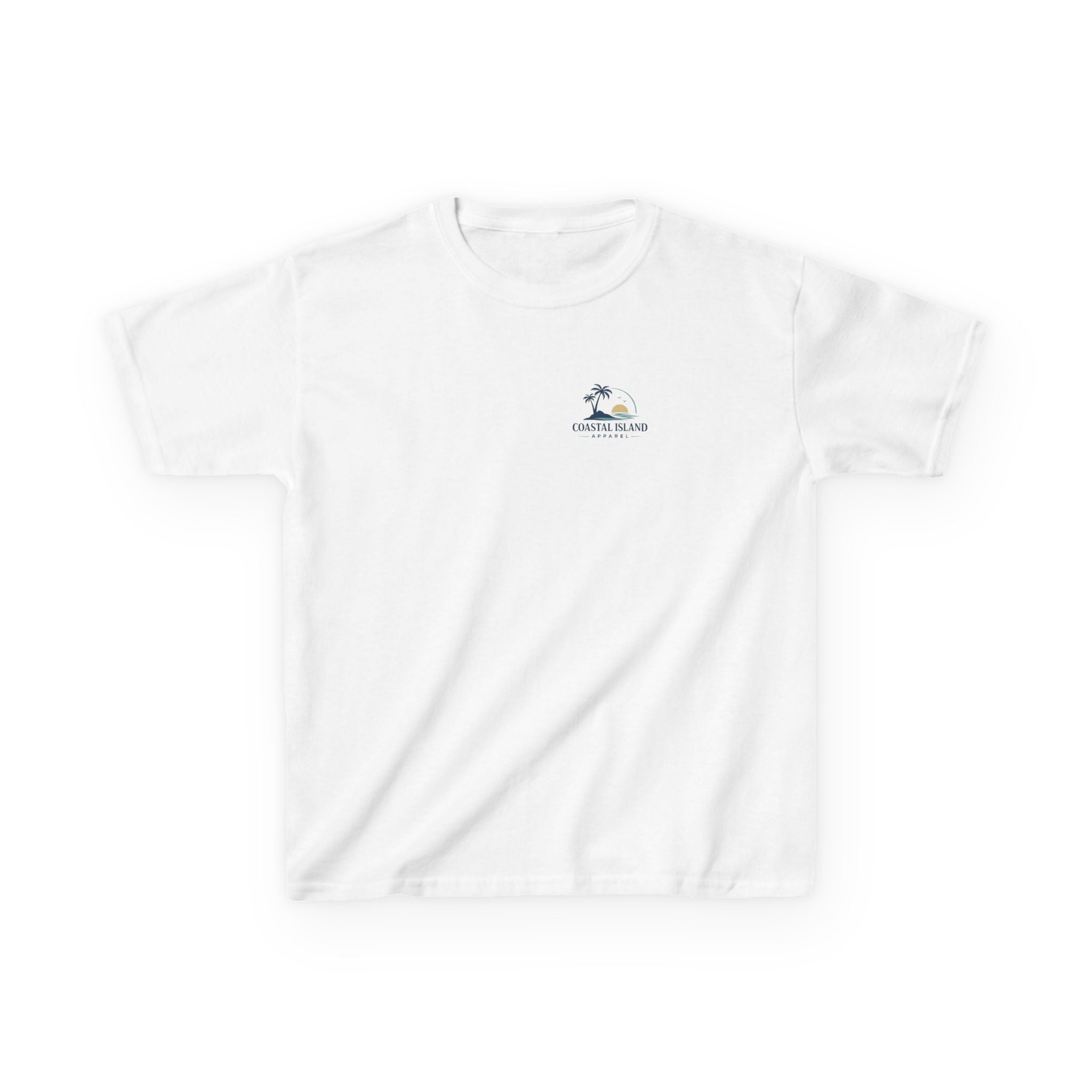 Kids T-Shirt — "Coastal Vibes" Retro Surf Van Tee