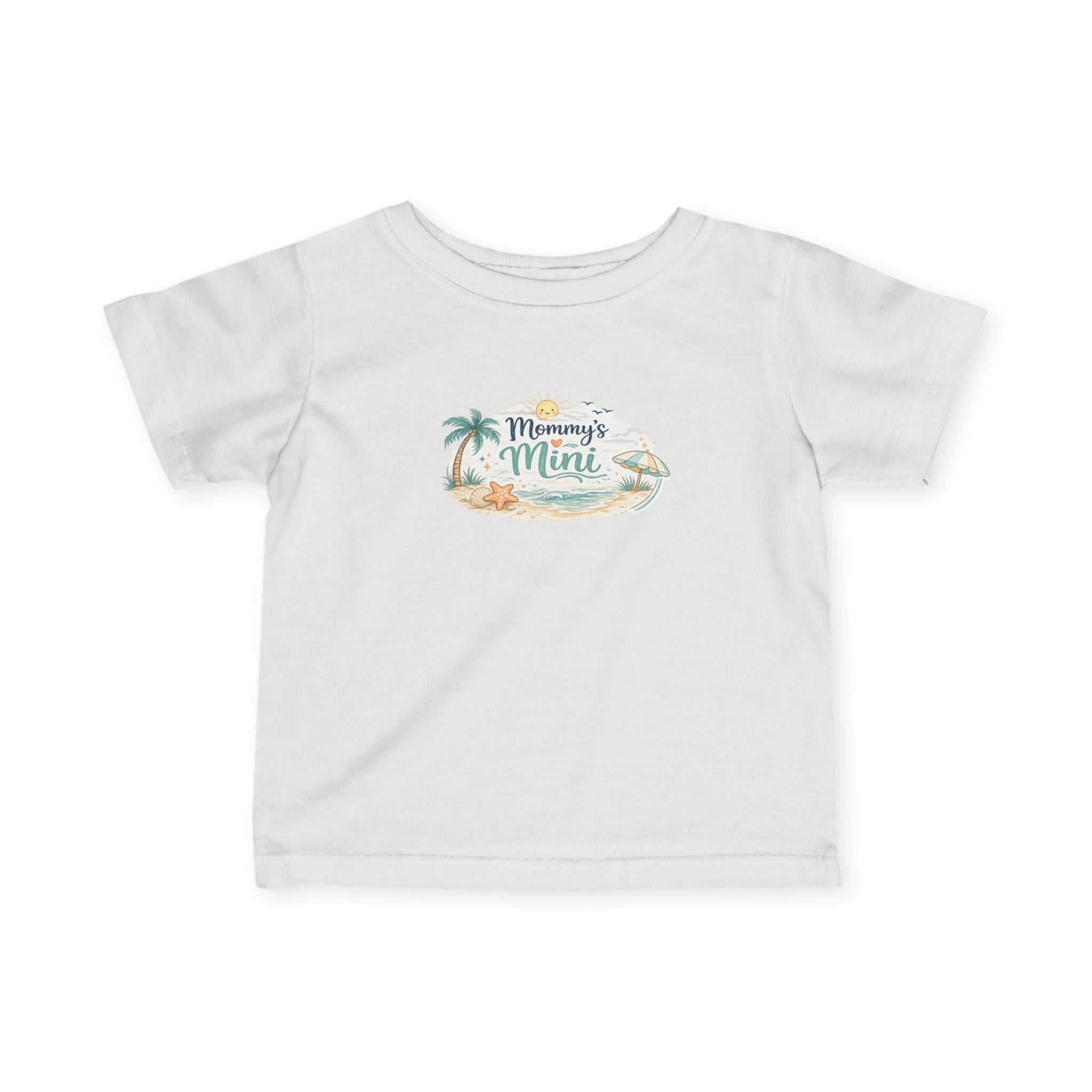 Mommy's Mini Infant Tee – Tropical Beach Baby Shirt
