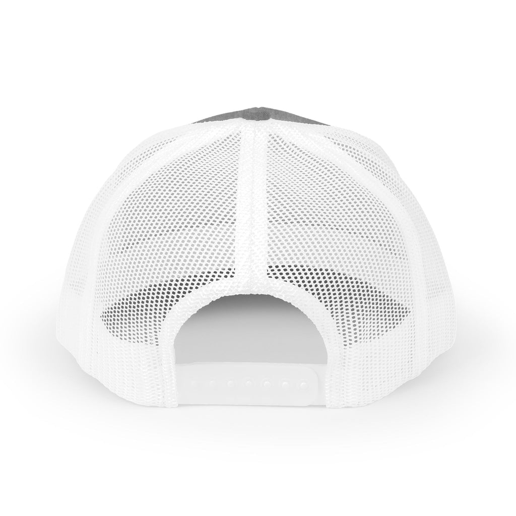 Coastal Island Trucker Cap — Vintage Duck Logo Snapback Hat