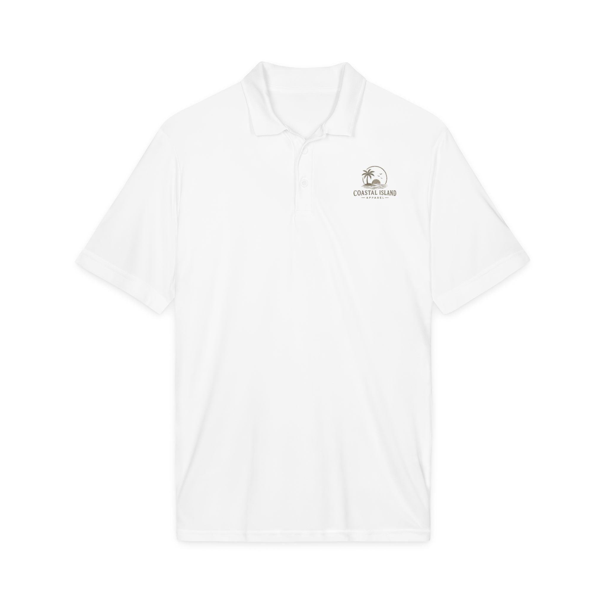 Coastal Island Palm Logo Polo | Polo