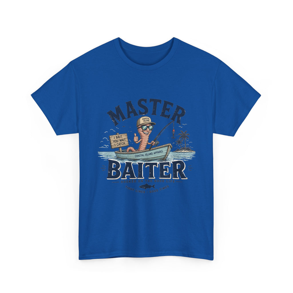 Master Baiter Fishing T-Shirt – Funny Fisherman Graphic Tee