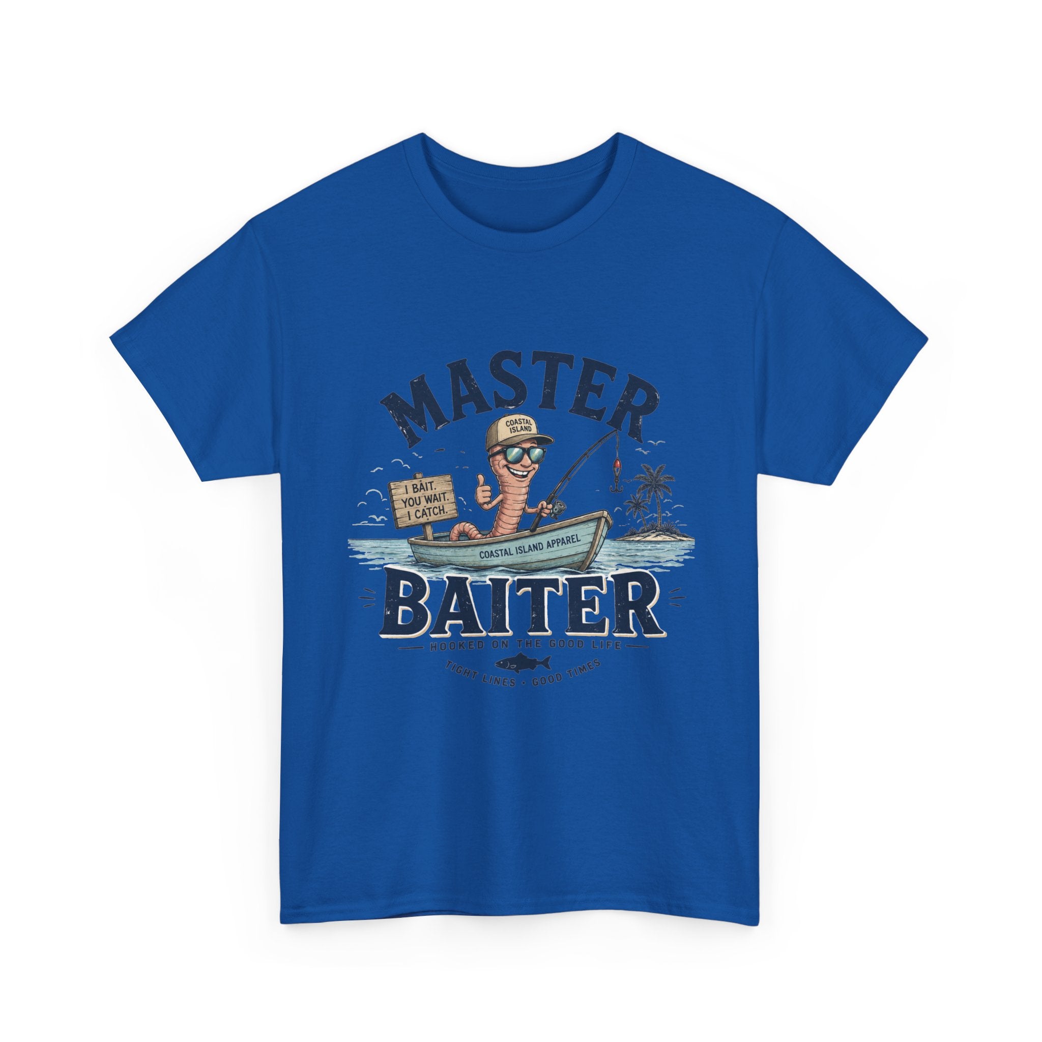Master Baiter Fishing T-Shirt – Funny Fisherman Graphic Tee