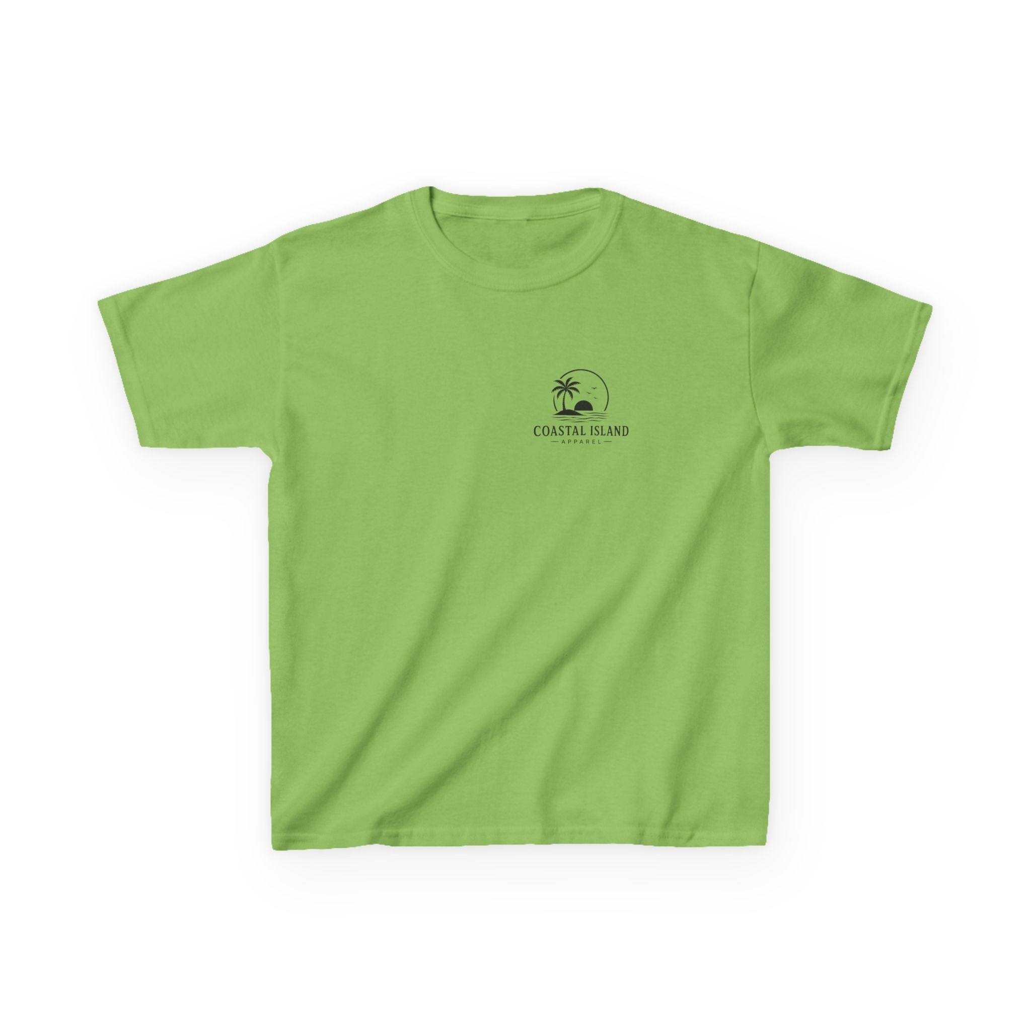 Coastal Kid Kids Tee — Vintage Sea Turtle Beach Shirt