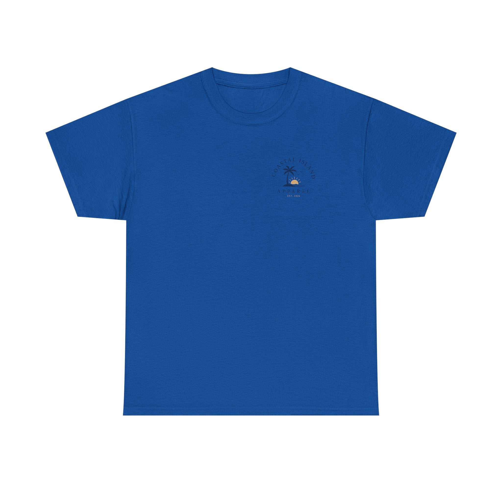 Unisex Heavy Cotton Tee- Guy Fishing