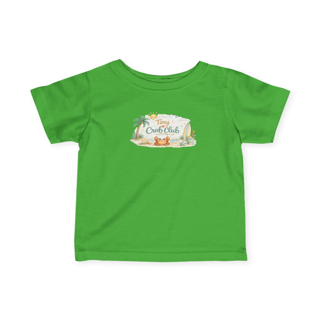 Infant Tee — Tiny Crab Club Beach Baby Shirt