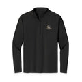 Men's Embroidered Quarter-Zip Pullover — Performance Sport-Wick