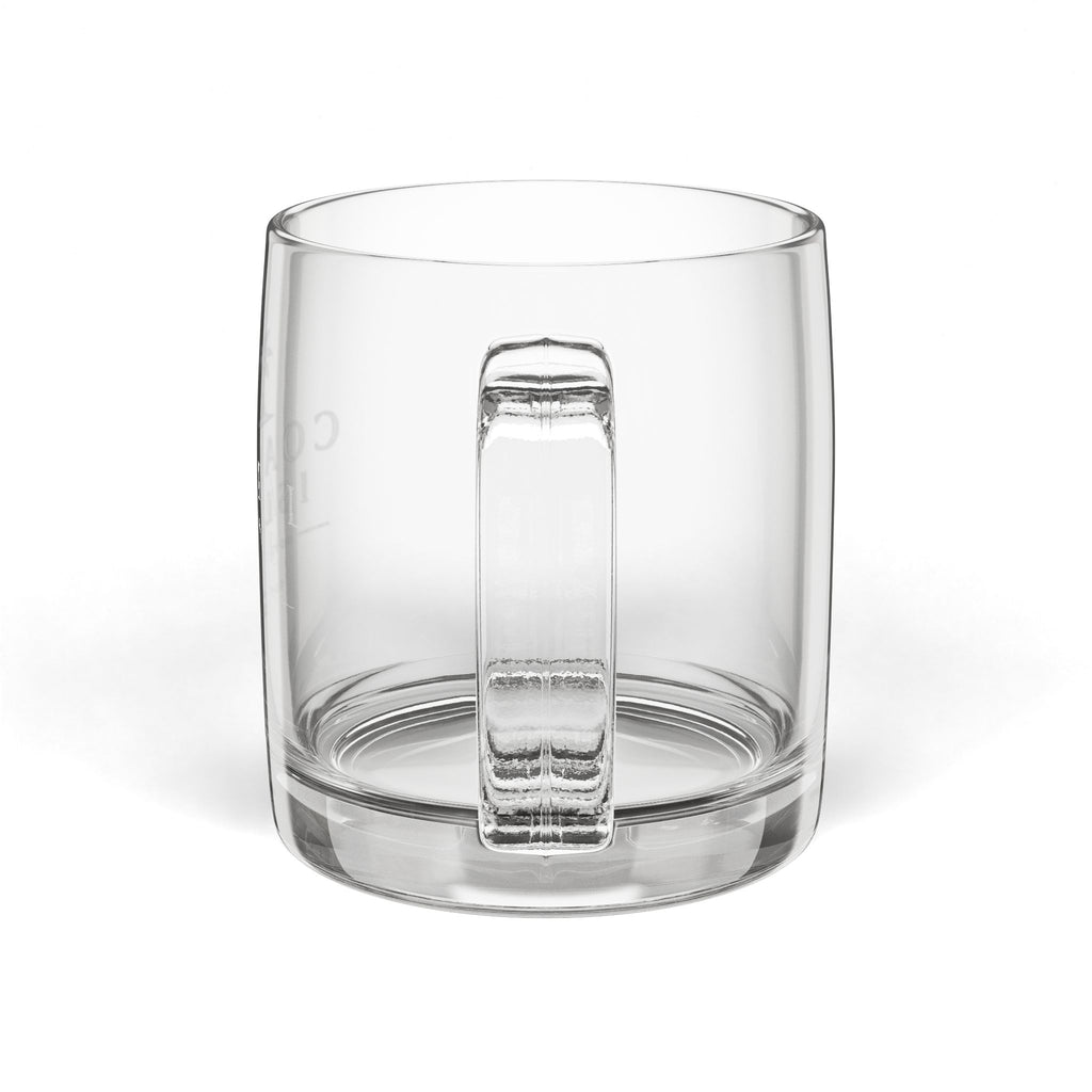 Glass Coffee Mug, 12.25oz (Engraving)