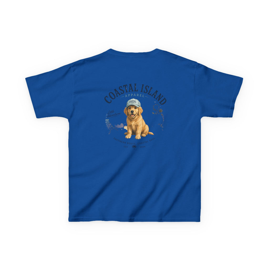 Kids T-Shirt — Coastal Island Puppies Graphic Tee