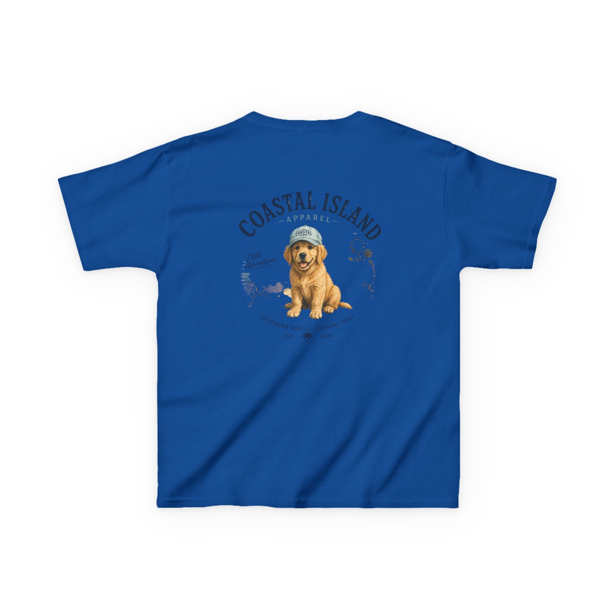 Kids T-Shirt — Coastal Island Puppies Graphic Tee