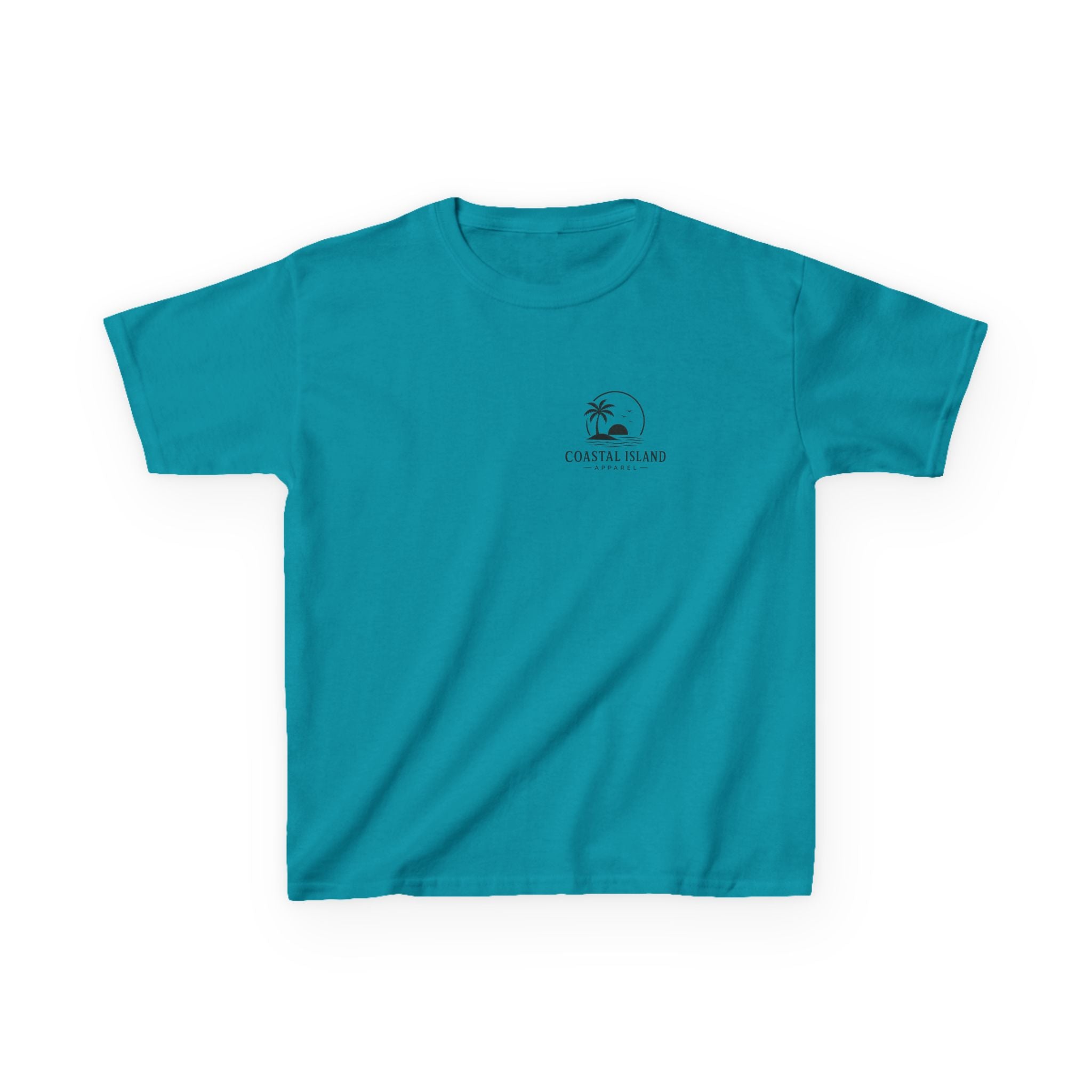 Coastal Kid Kids Tee — Vintage Sea Turtle Beach Shirt