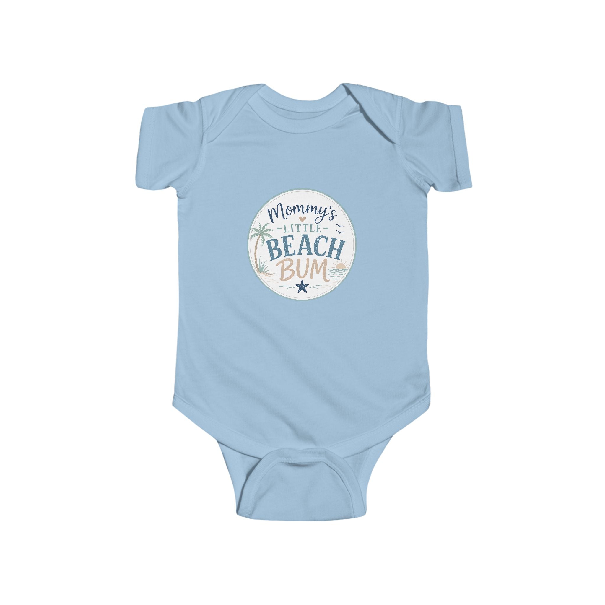 Infant Bodysuit — "Mommy's Little Beach Bum" Baby Onesie
