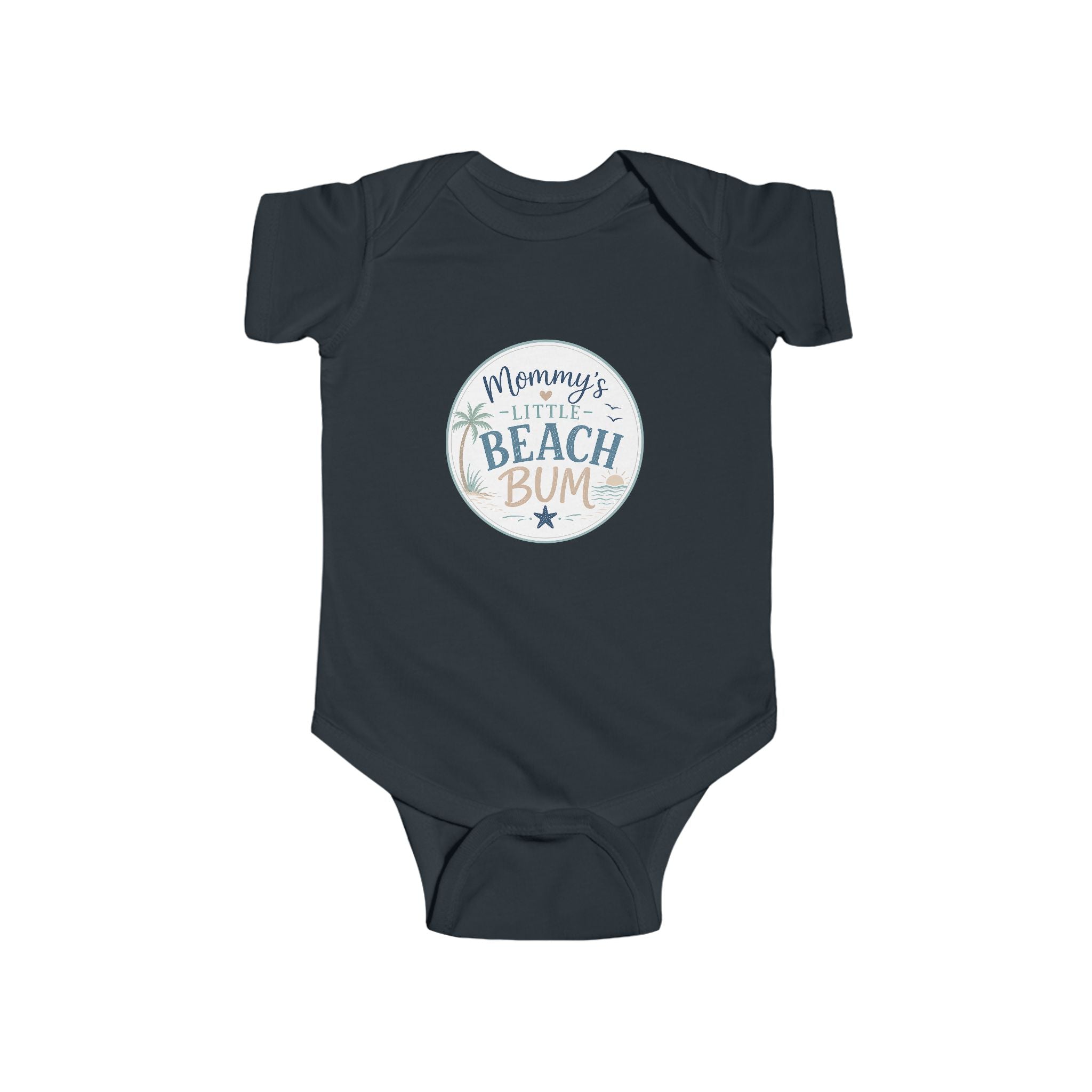 Infant Bodysuit — "Mommy's Little Beach Bum" Baby Onesie
