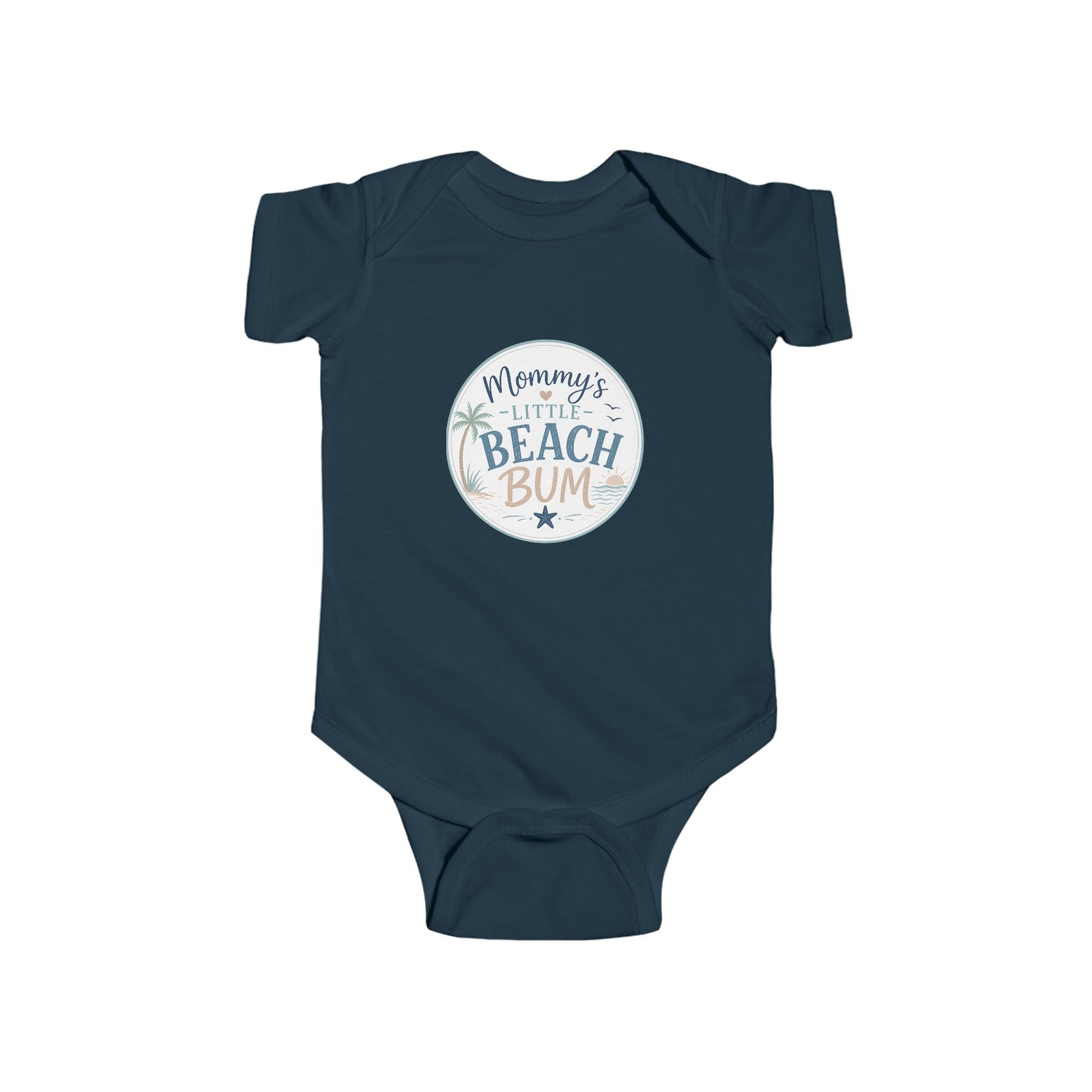 Infant Bodysuit — "Mommy's Little Beach Bum" Baby Onesie