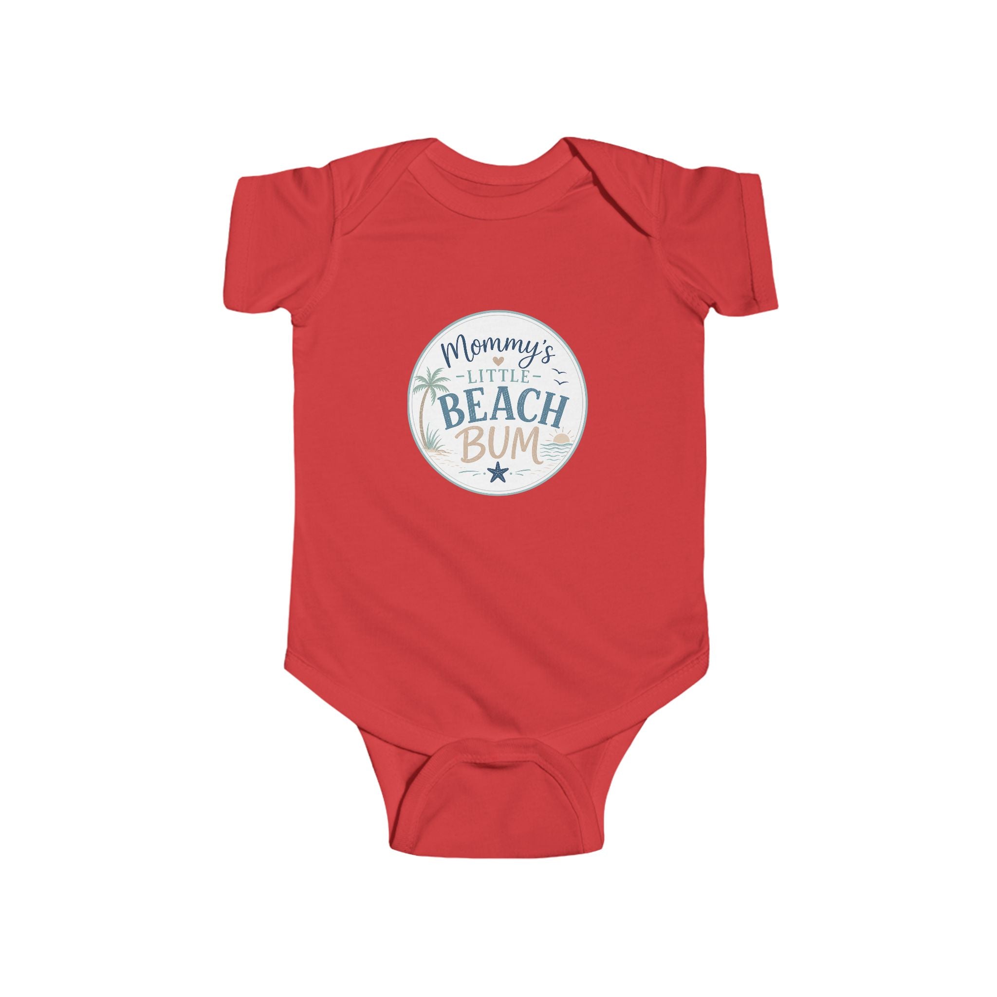 Infant Bodysuit — "Mommy's Little Beach Bum" Baby Onesie