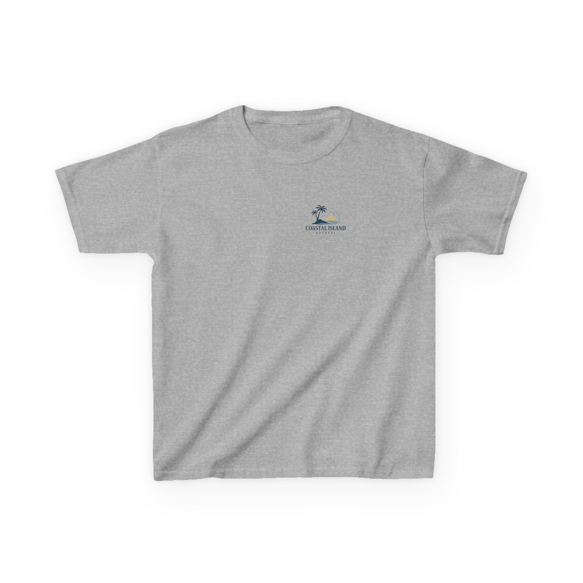 Kids T-Shirt — "Coastal Vibes" Retro Surf Van Tee
