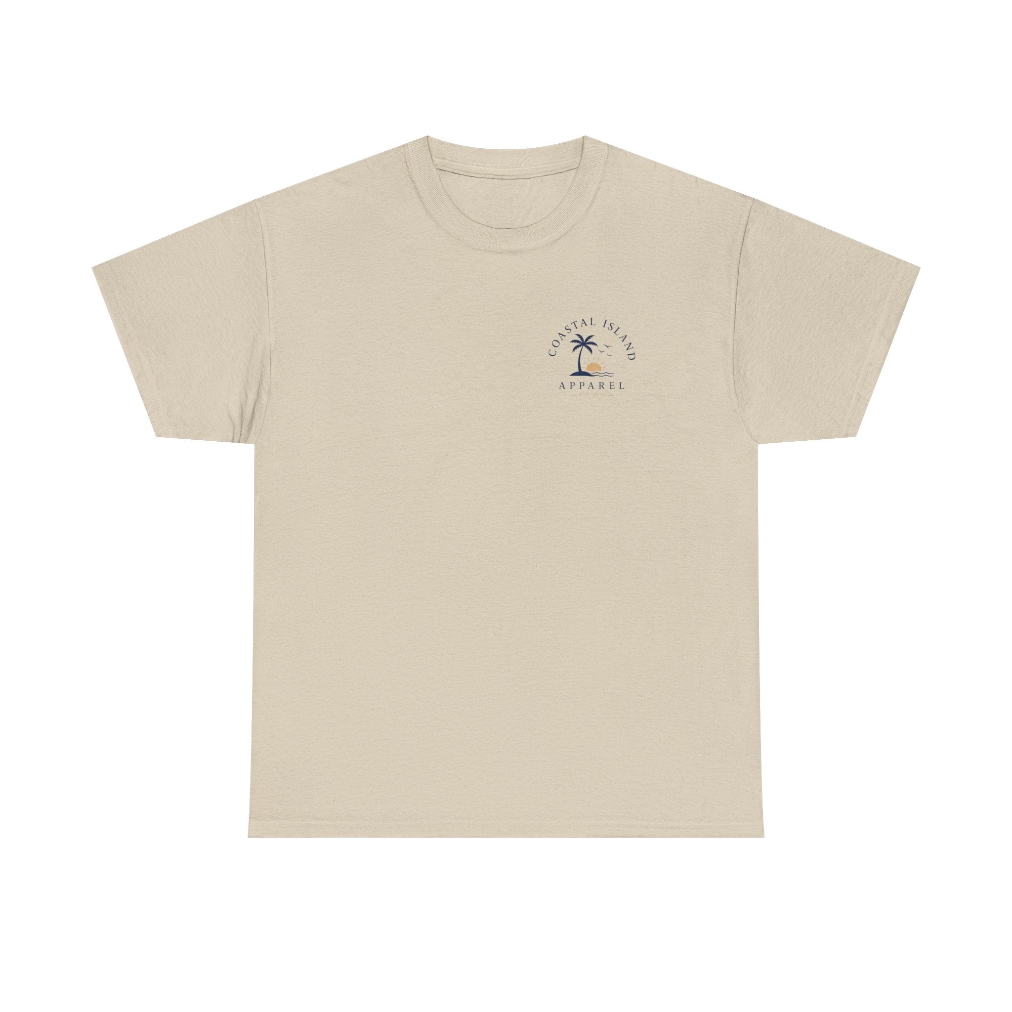 Unisex Heavy Cotton Tee- Guy Fishing