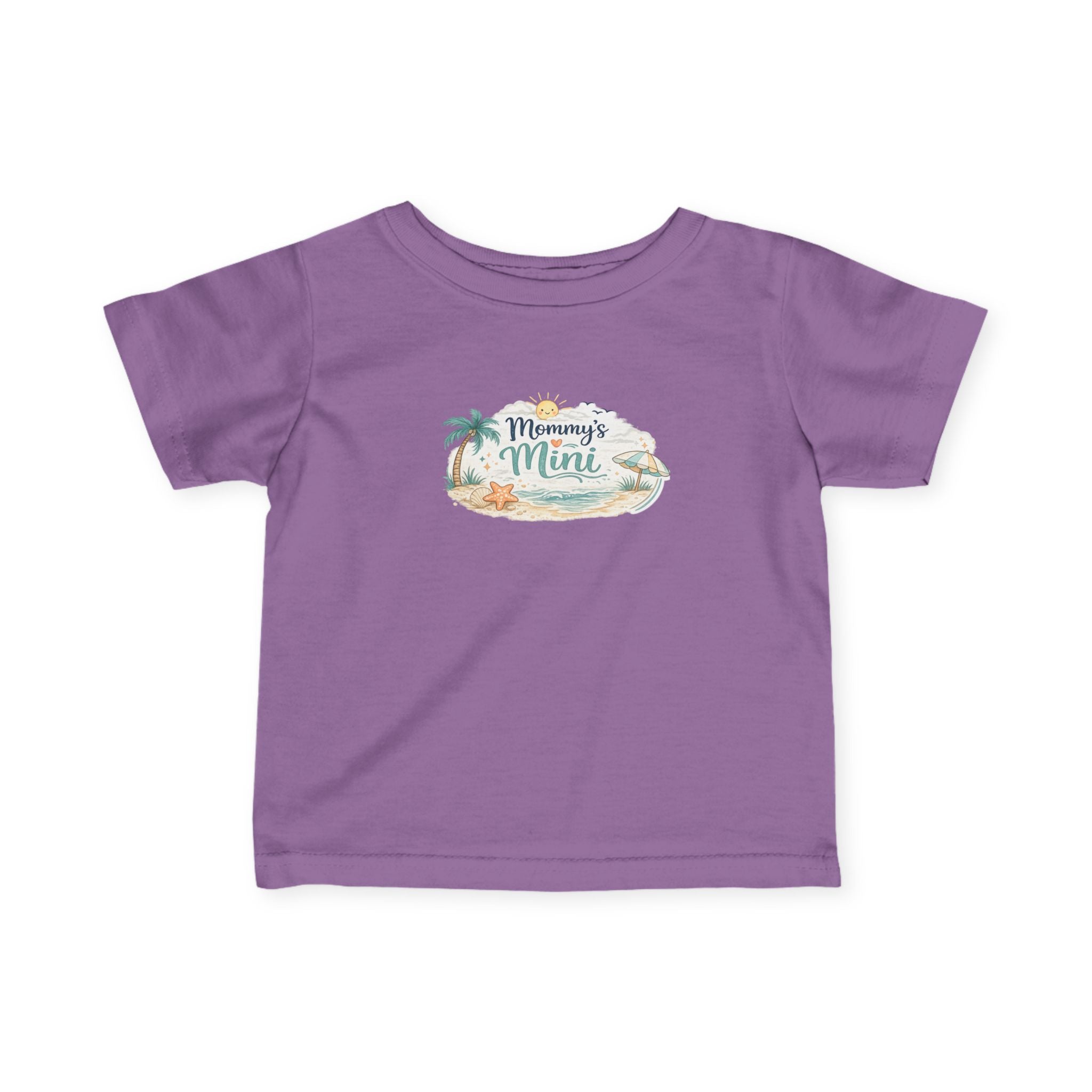 Mommy's Mini Infant Tee – Tropical Beach Baby Shirt