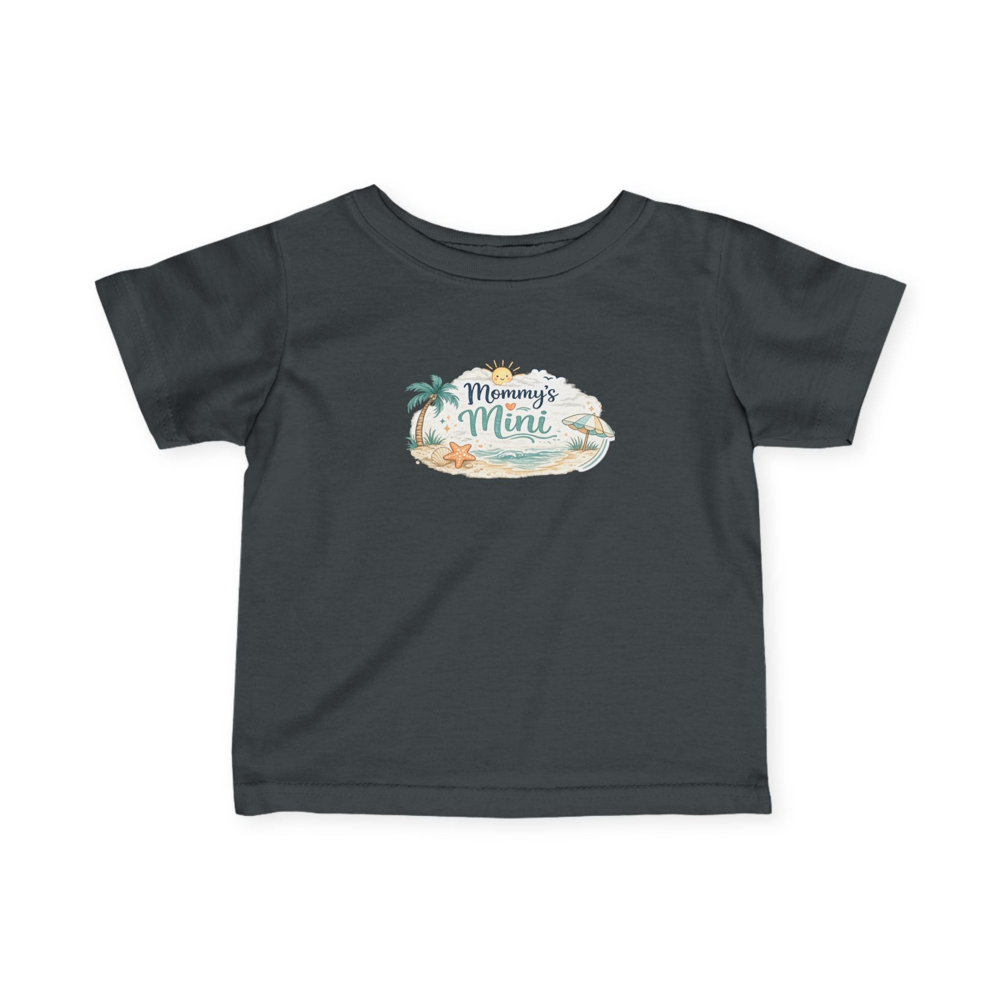 Mommy's Mini Infant Tee – Tropical Beach Baby Shirt