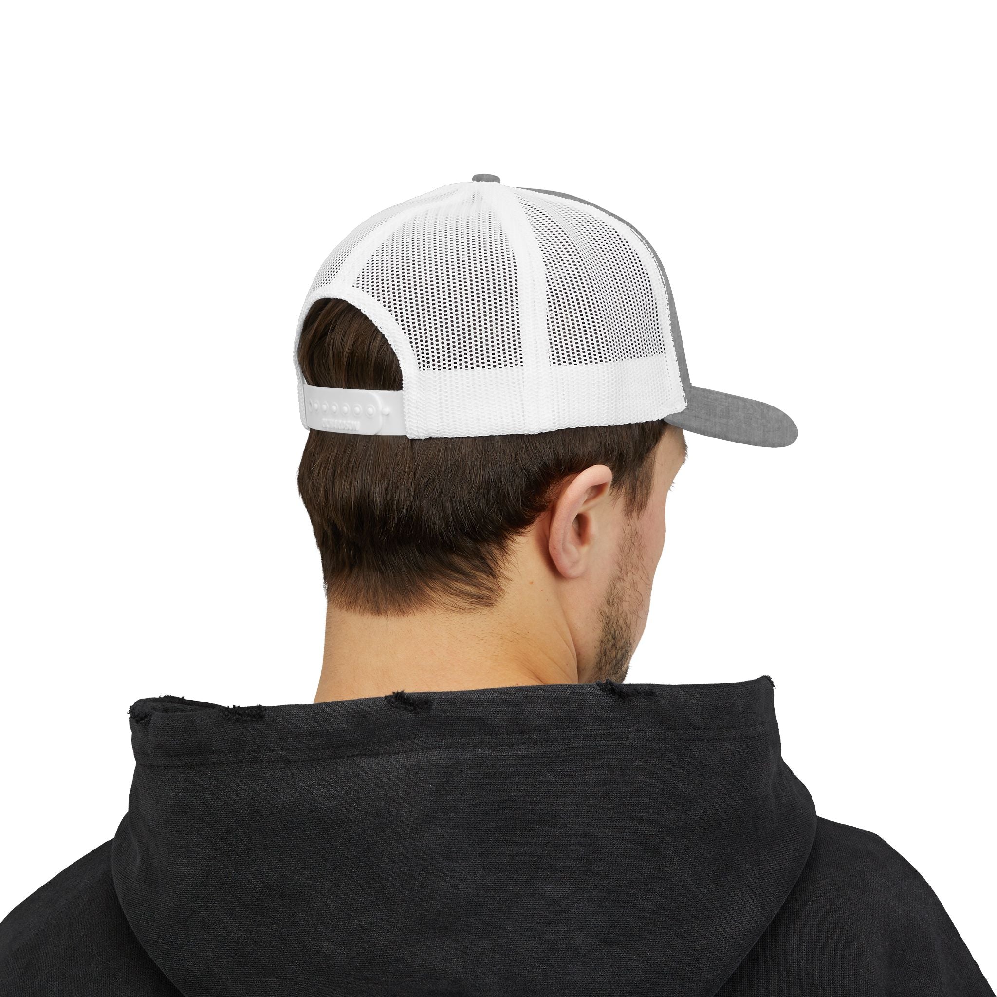 Coastal Island Trucker Cap — Vintage Duck Logo Snapback Hat