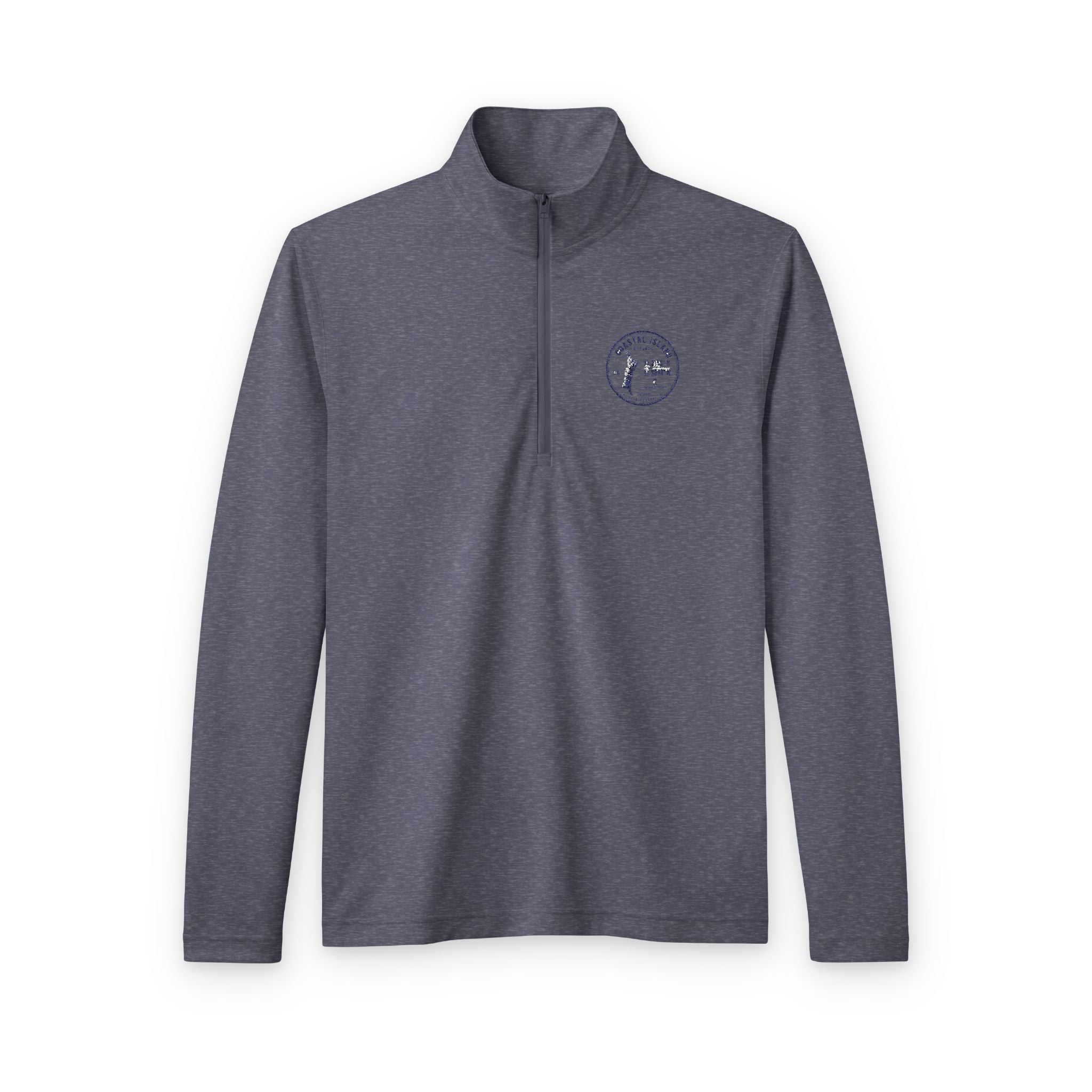 Men's Quarter-Zip Pullover — Compass Logo Performance Top