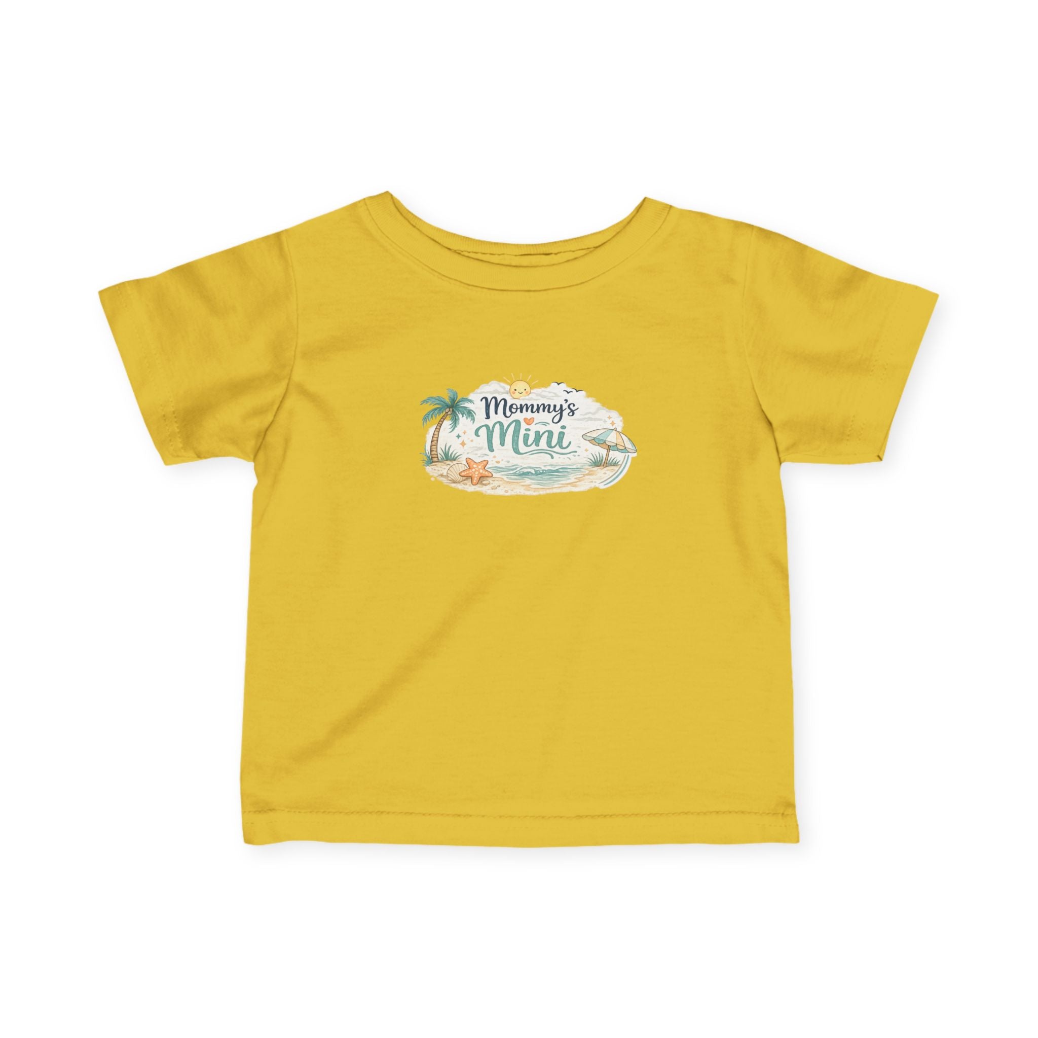 Mommy's Mini Infant Tee – Tropical Beach Baby Shirt