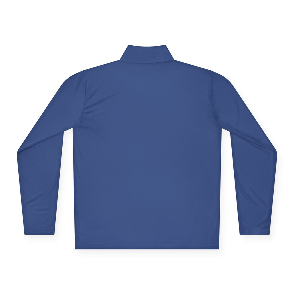 Retro Camper Logo Quarter-Zip Pullover | Small Chest Emblem