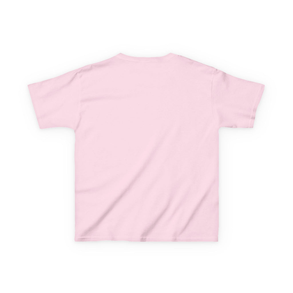 Girl's Tee — "Little & Salty" Pastel Seashells Graphic