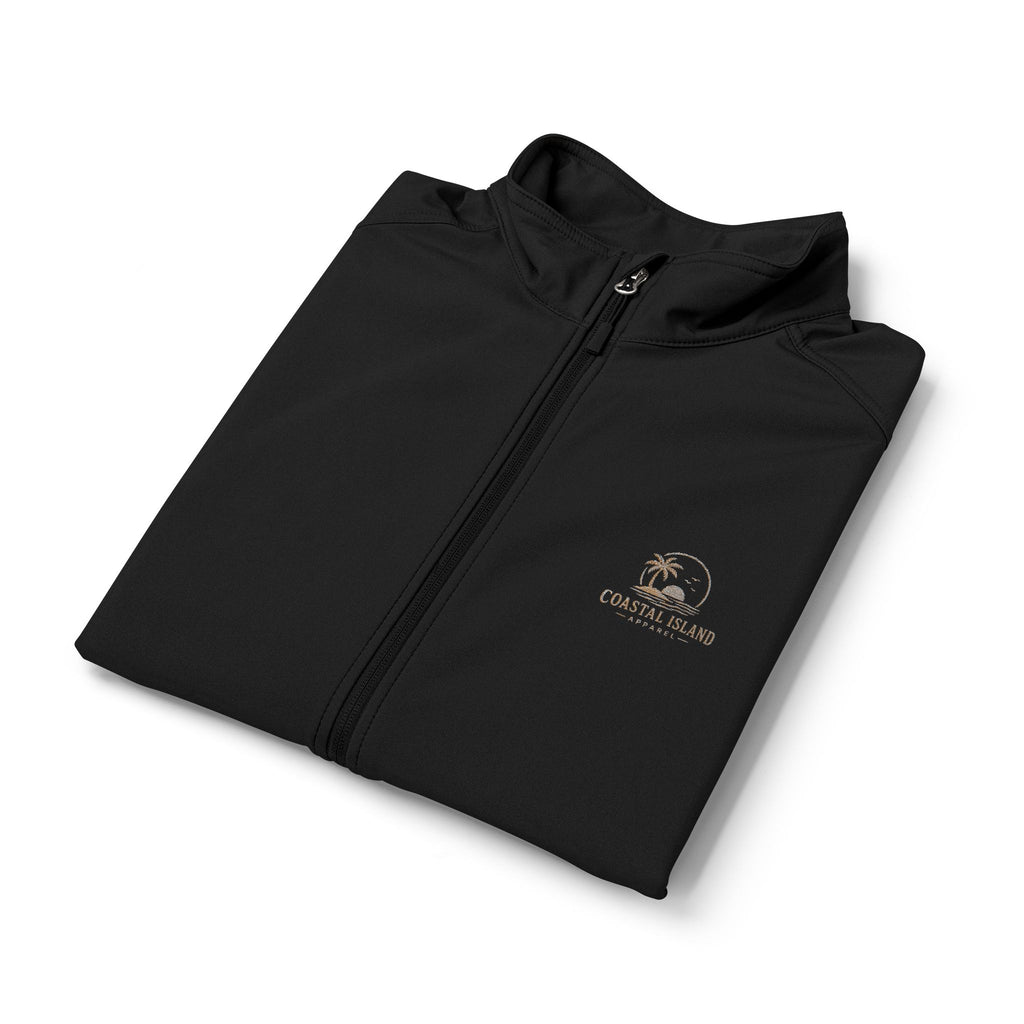Embroidered Golf Icon Soft Shell Vest