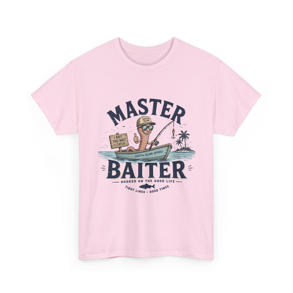 Master Baiter Fishing T-Shirt – Funny Fisherman Graphic Tee