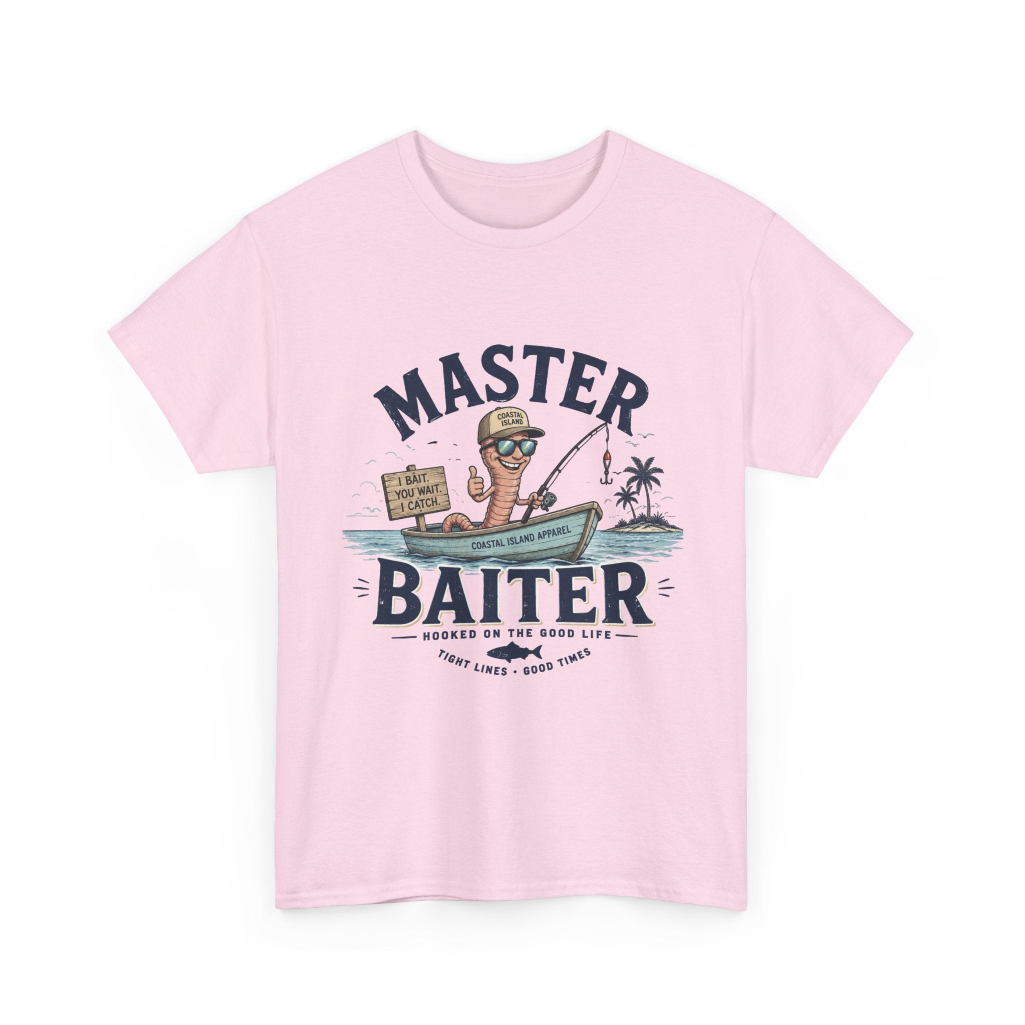 Master Baiter Fishing T-Shirt – Funny Fisherman Graphic Tee