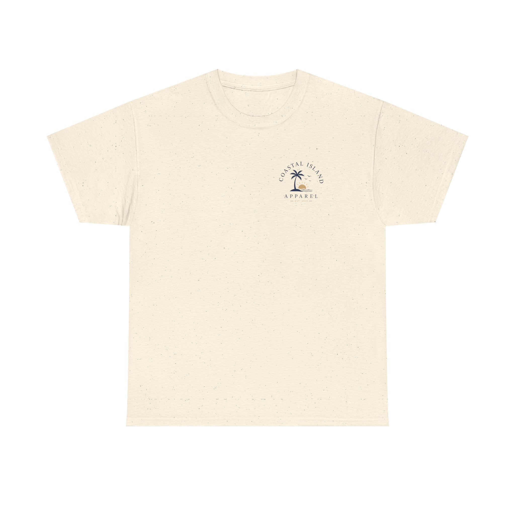 Unisex Heavy Cotton Tee- Guy Fishing