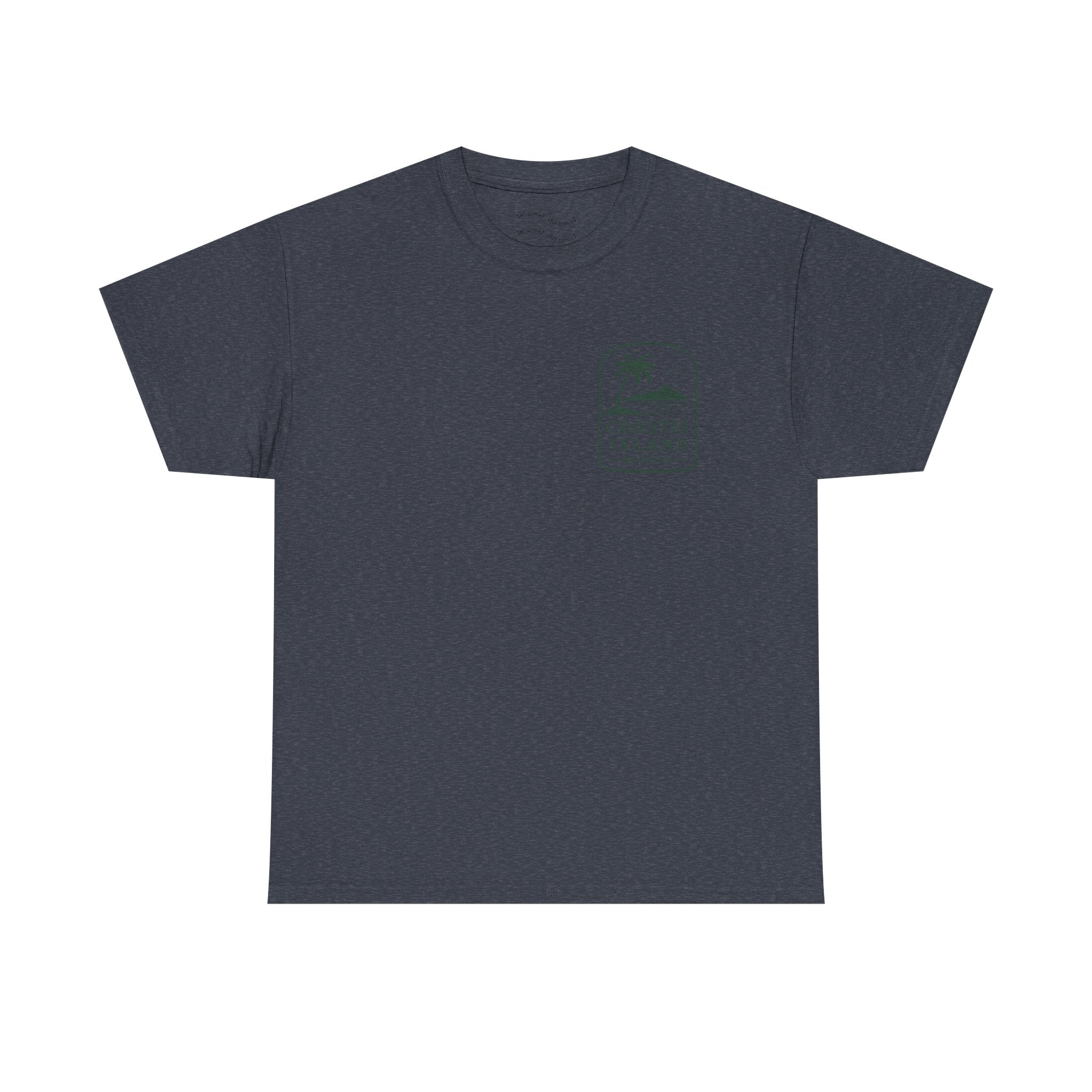Coastal Island Retriever Logo Tee | Dog Sunset Beach Shirt