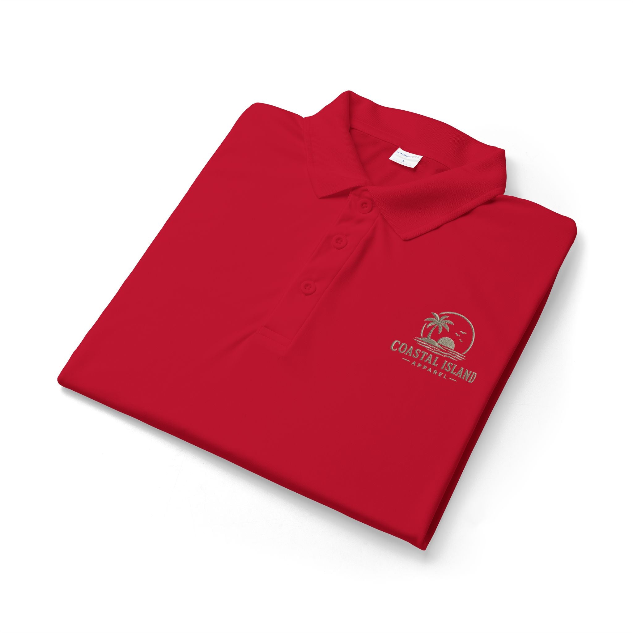 Coastal Island Palm Logo Polo | Polo