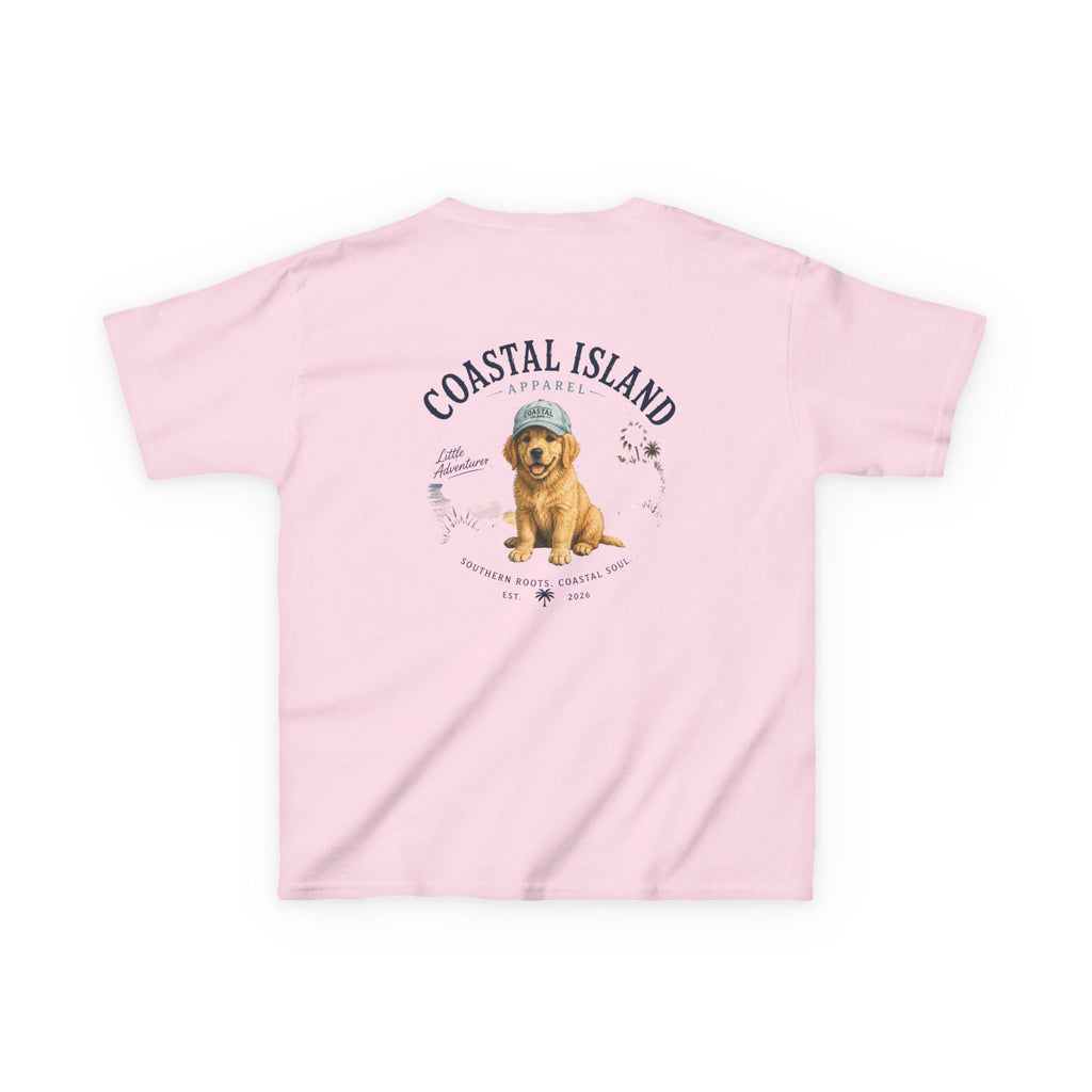 Kids T-Shirt — Coastal Island Puppies Graphic Tee