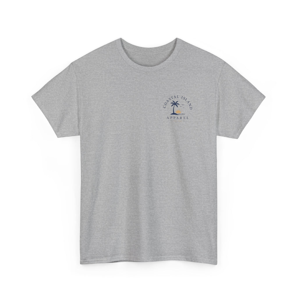 Unisex Heavy Cotton Tee- Guy Fishing