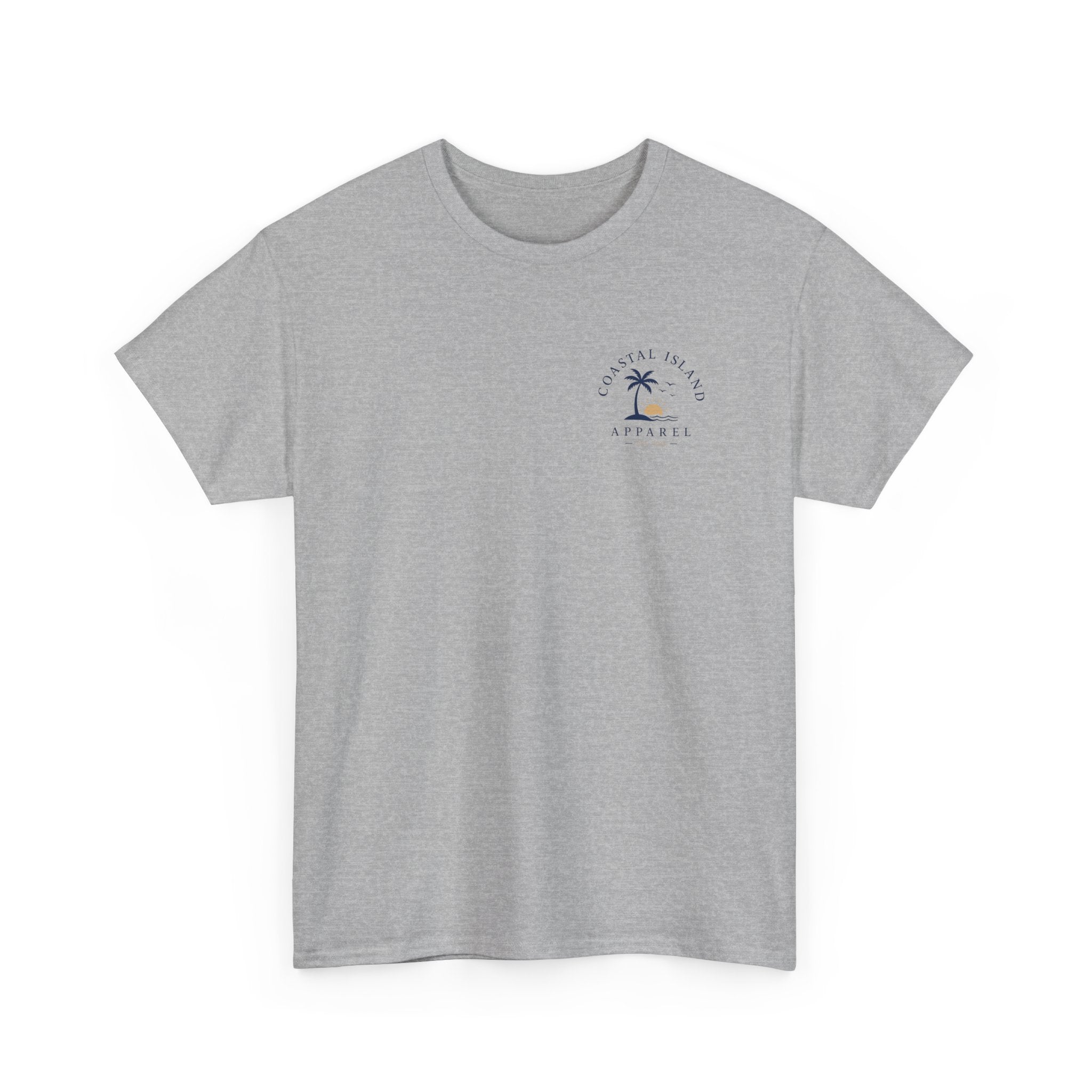 Unisex Heavy Cotton Tee- Guy Fishing