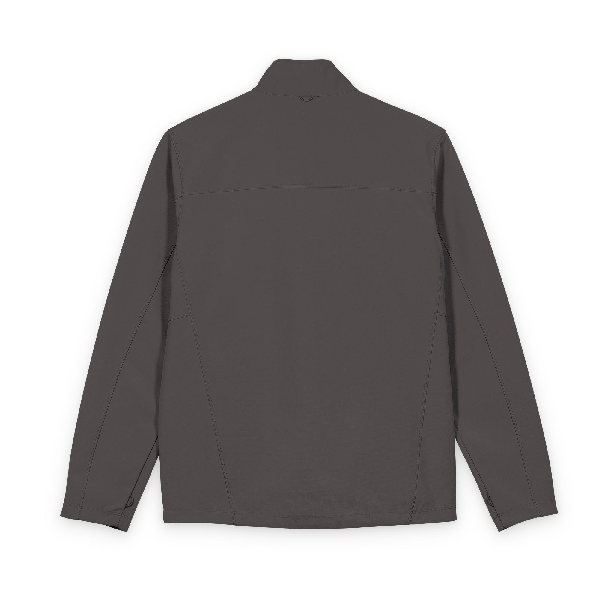 Men's Soft Shell Jacket with Small Chest Logo — Lightweight Water-Resistant Outerwear