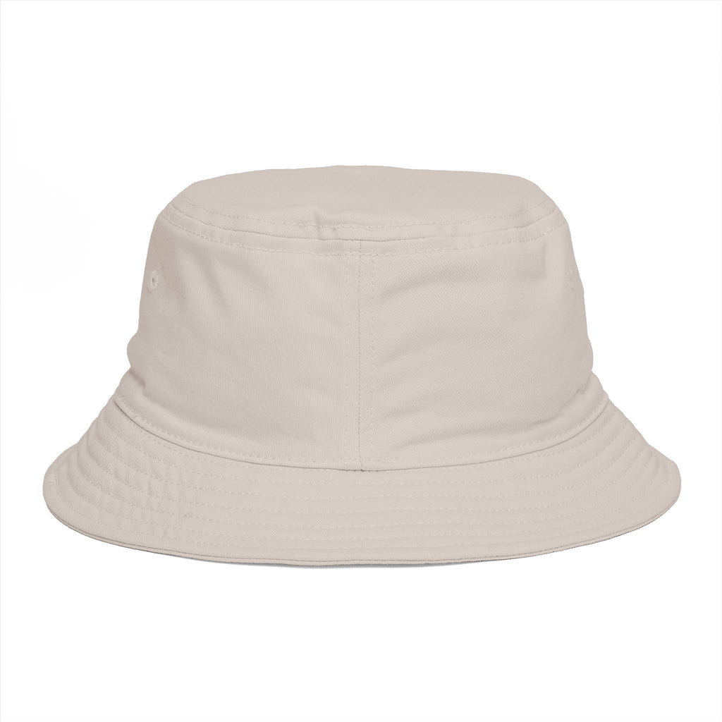 Coastal Island Apparel Bucket Hat - Brown Embroidered Beach Sun Hat