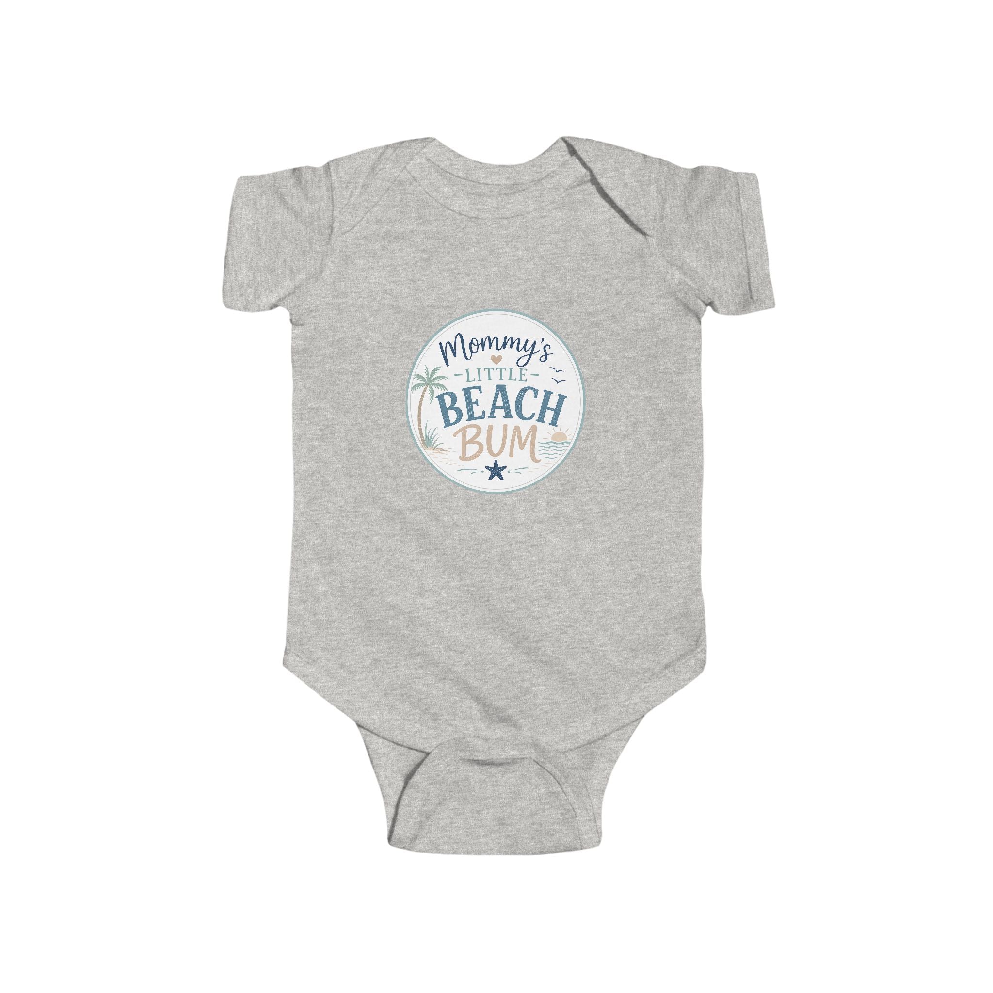 Infant Bodysuit — "Mommy's Little Beach Bum" Baby Onesie
